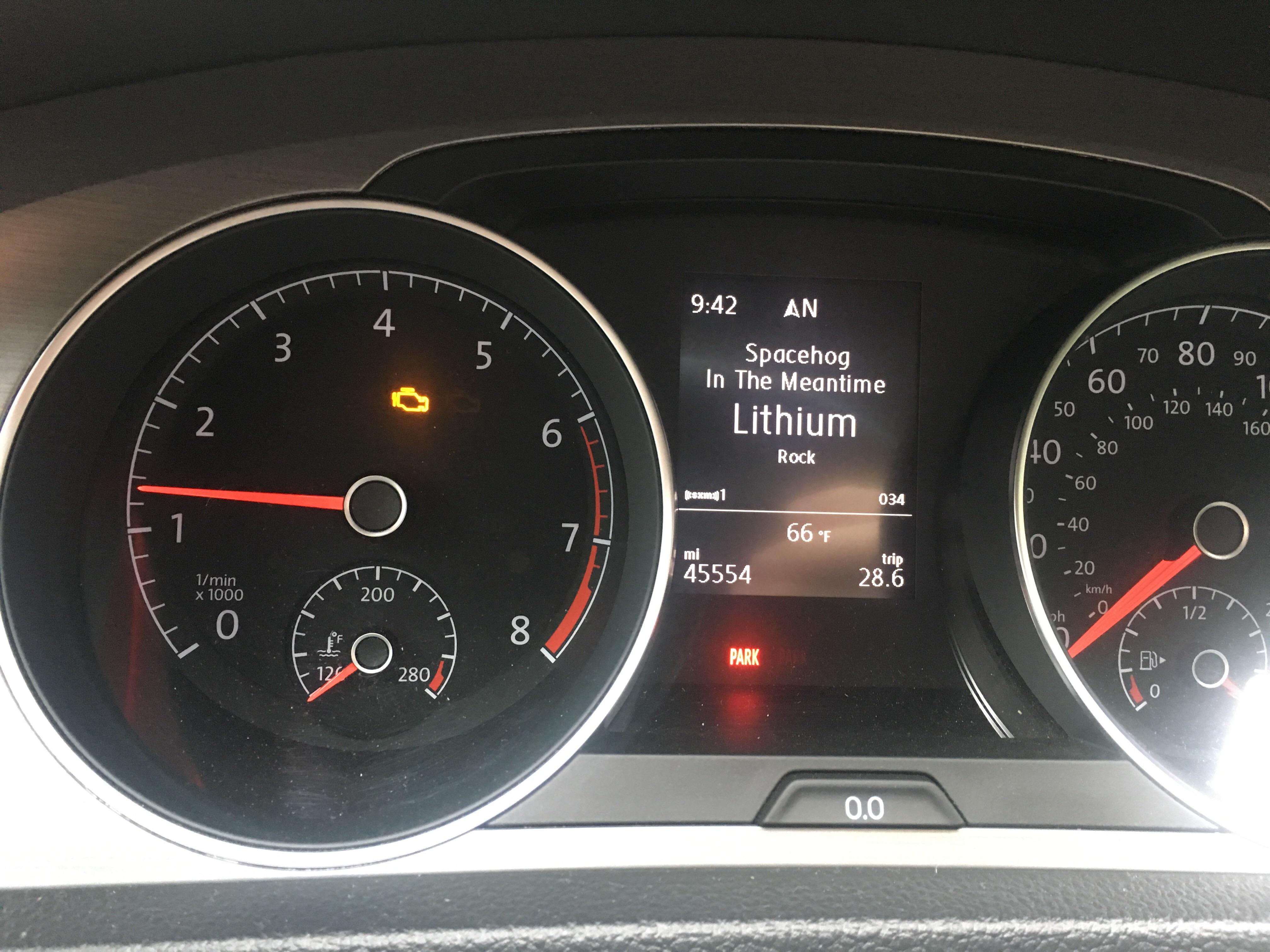 Help!!! GTI No Oil Pressure When Engine Warm VW GTI MKVI, 45 OFF