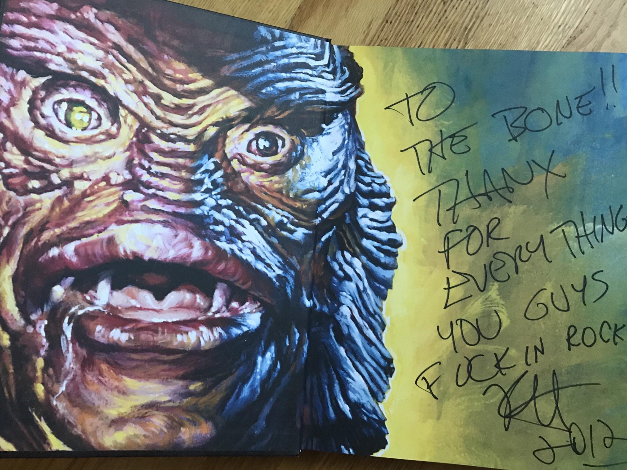An unexpected find in a used book. Metallica