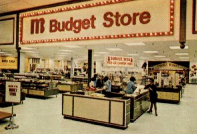Maison Blanche Budget Store, New Orleans, circa 1969 City Stores