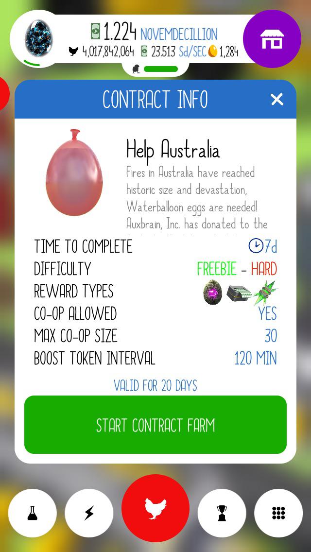 Thank you Auxbrain! EggsInc