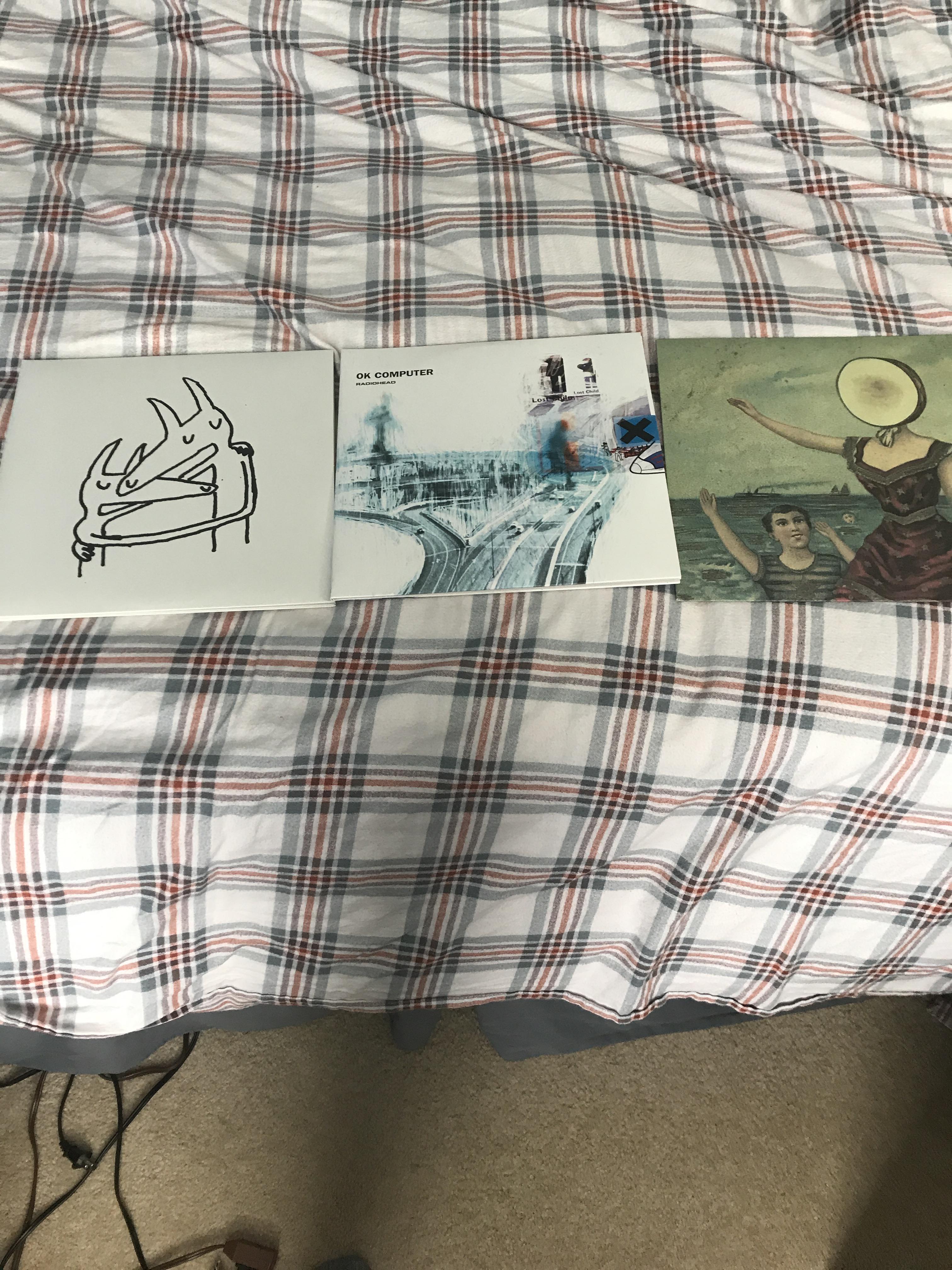 Just got a record player for my birthday and got some