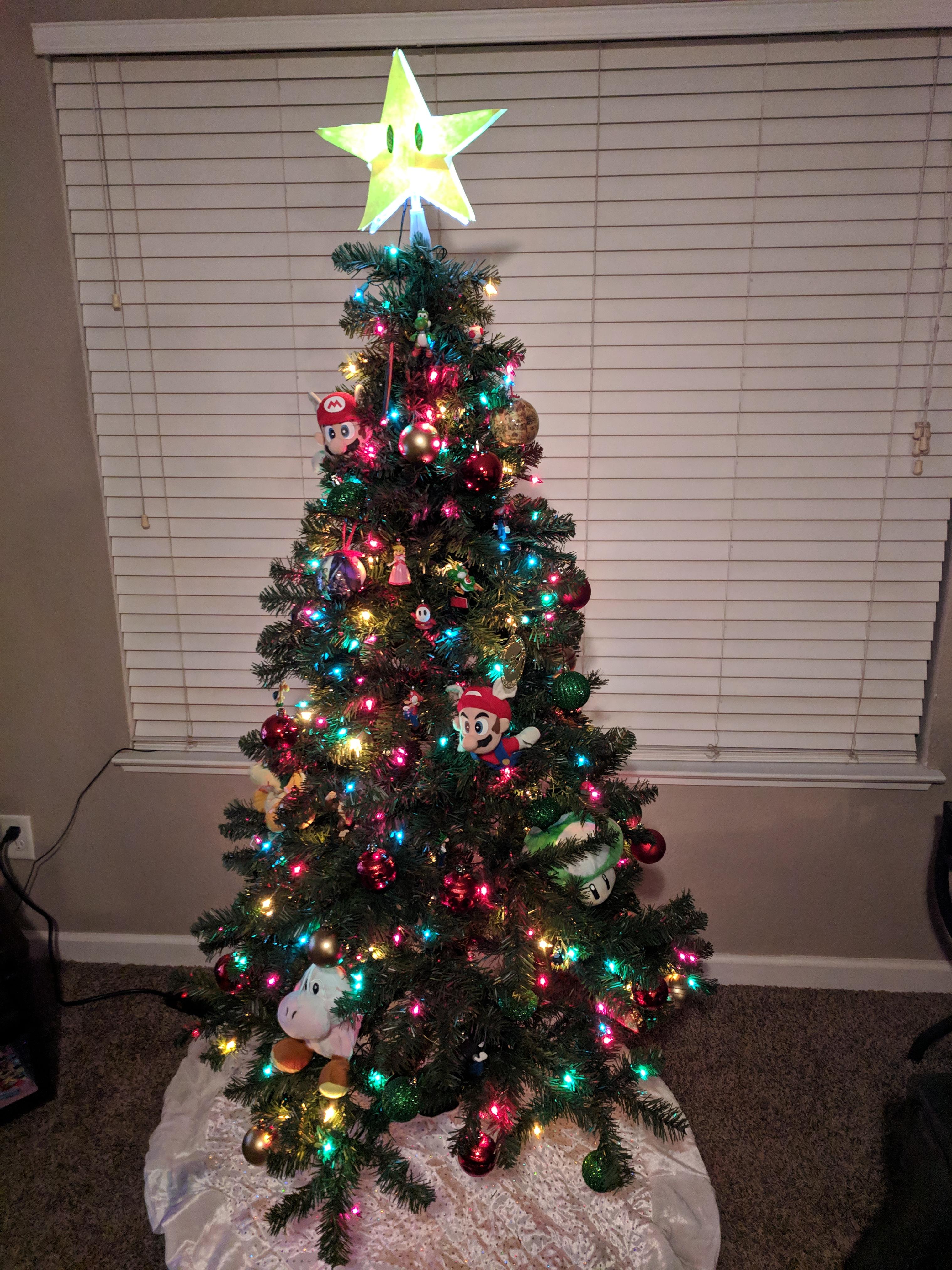 I love my Nintendo Tree. You can buy a star at Target and GameStop this