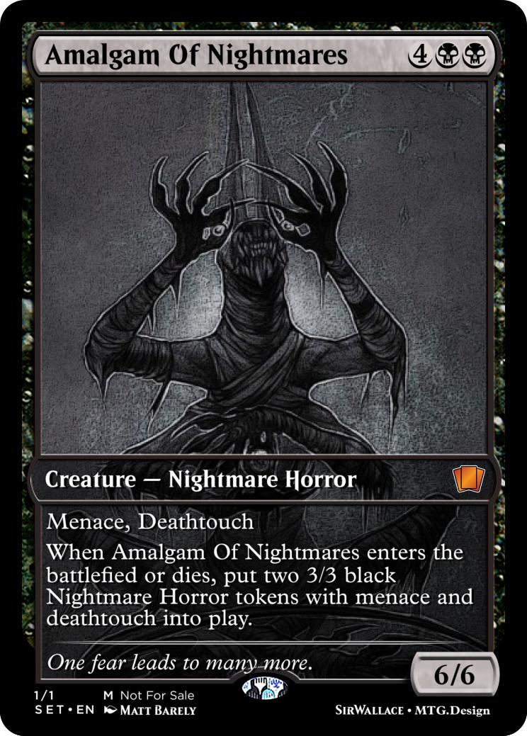 Amalgam of Nightmares r/custommagic