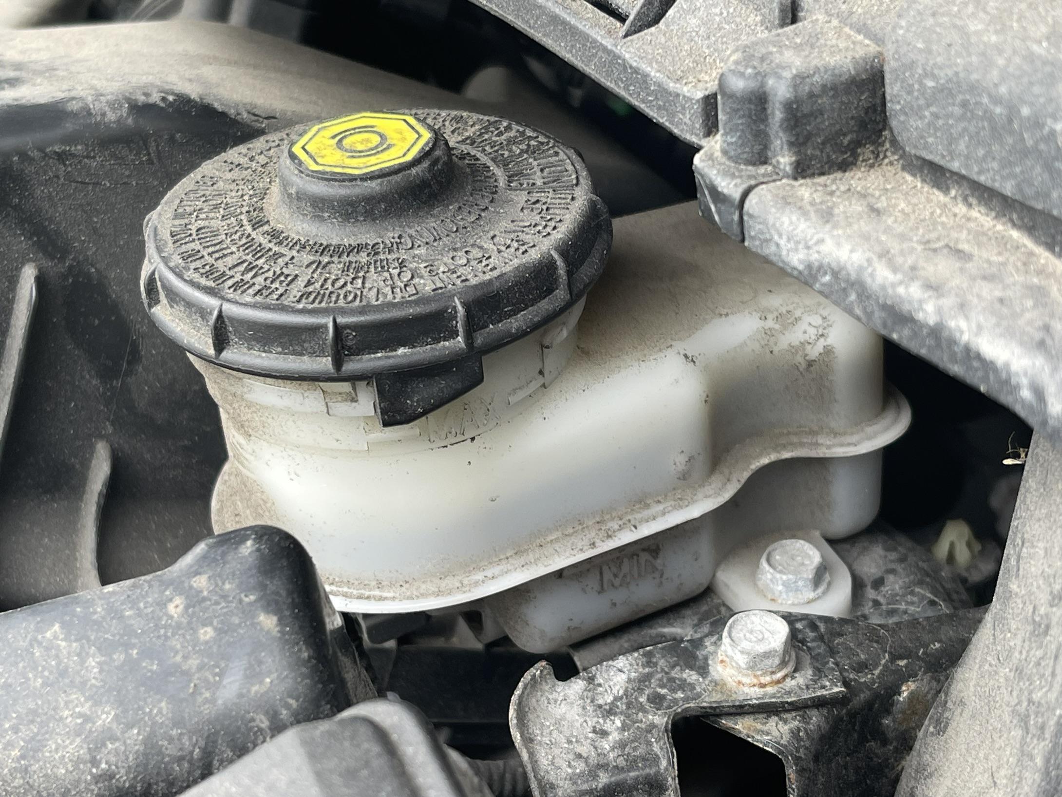 Brake Fluid level is between Min and Max… Would it be good to top it up