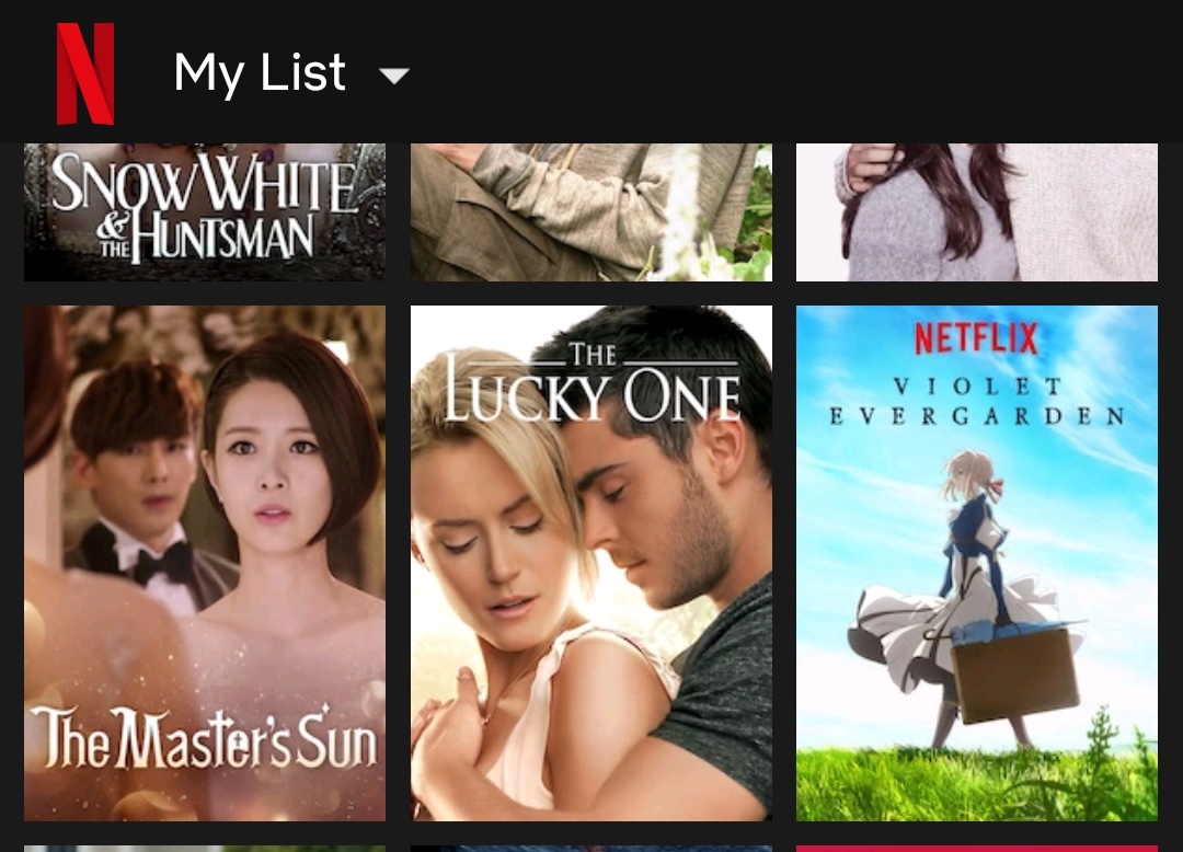 The words "new episode weekly" on Netflix are gone