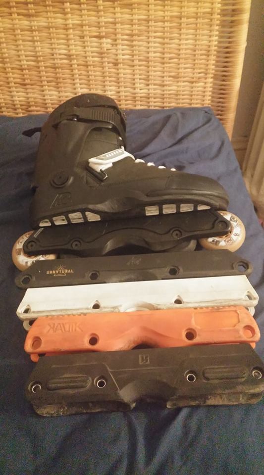 Kizer TypeX Freestyle Frames Setup For Aggressive Inline Skates