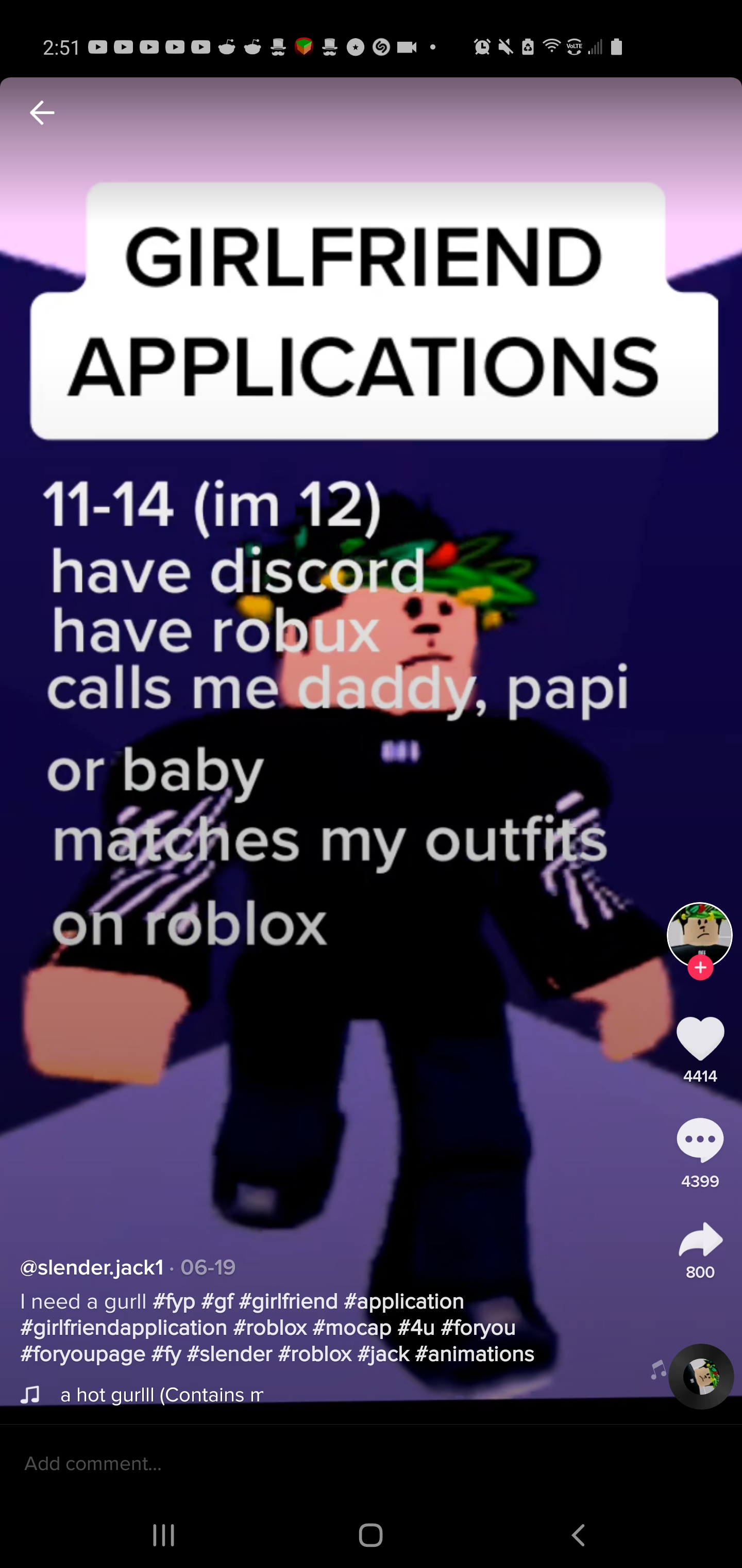 Girlfriend Applications Roblox Meme Roblox Ad Background