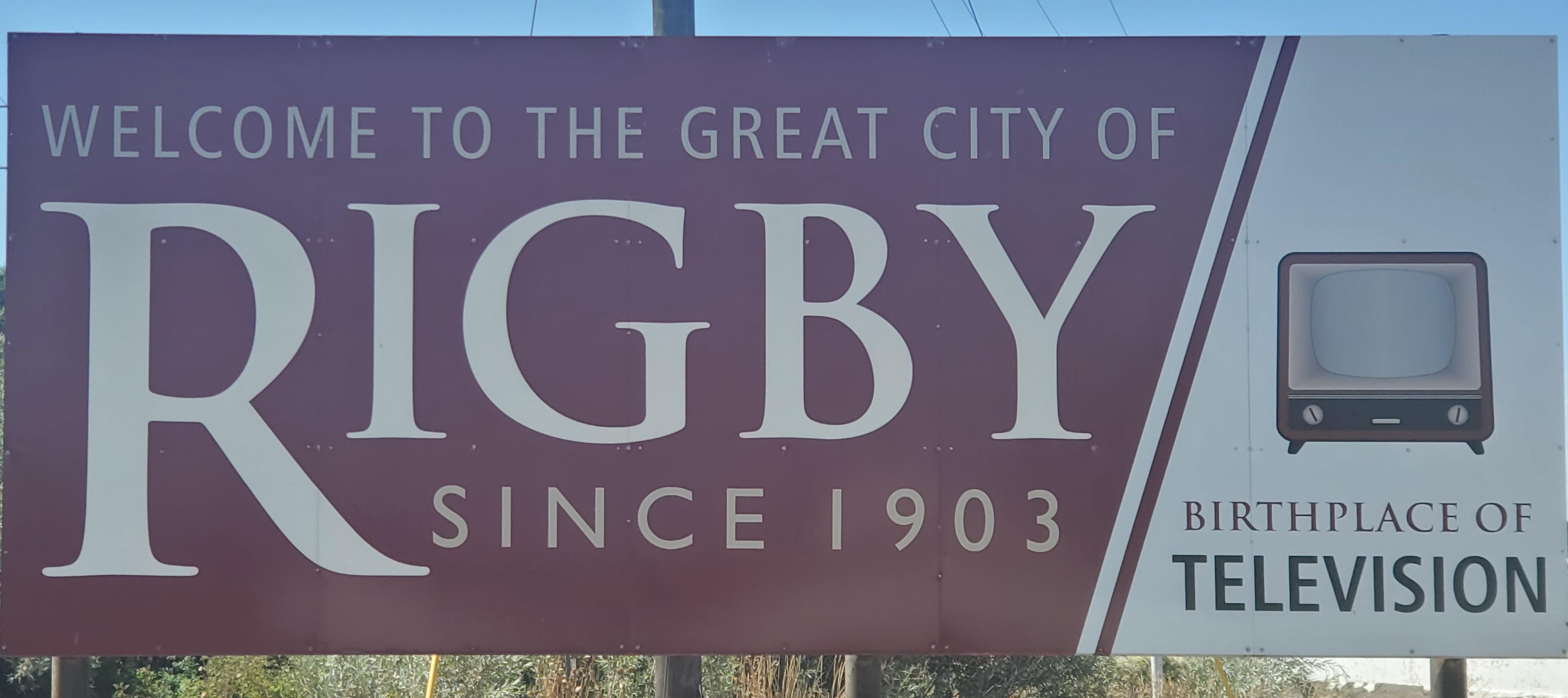 Philo Taylor Farnsworth grew up in Rigby Idaho (population 1,500) in a