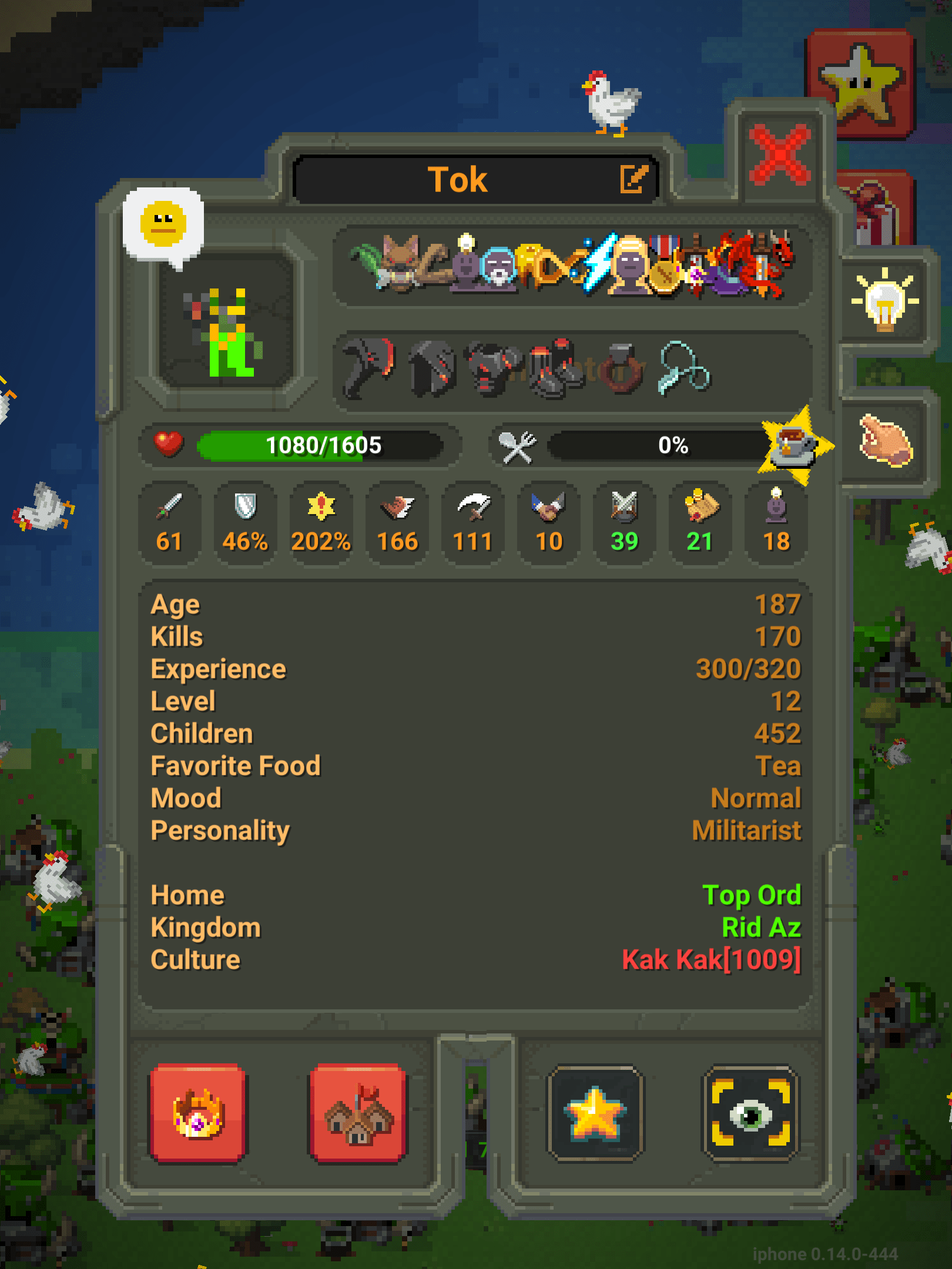 I’m almost done with the king of kings what traits should I try to get