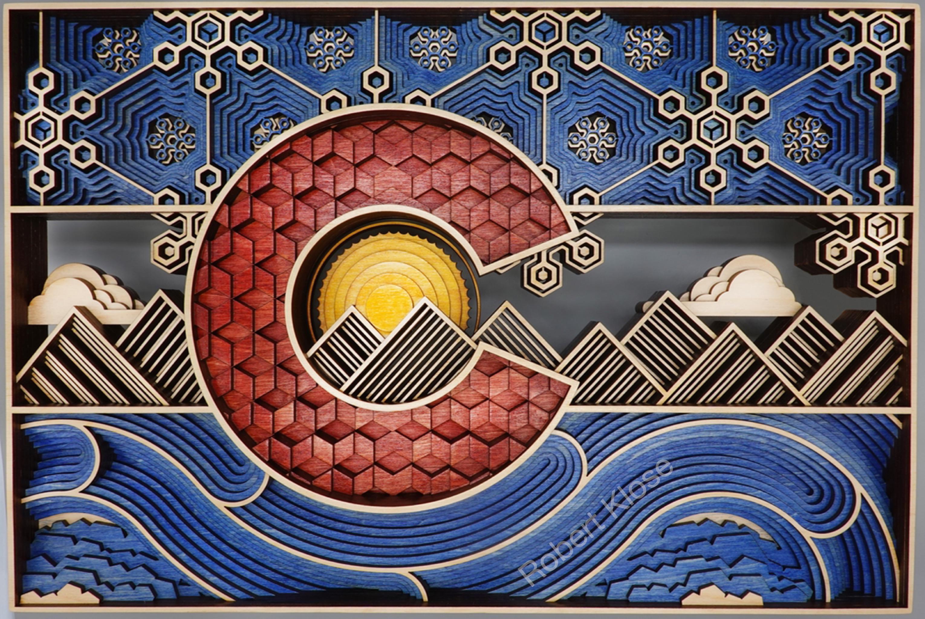 I make laser cut wall art. Store link in comments. r/denverlist