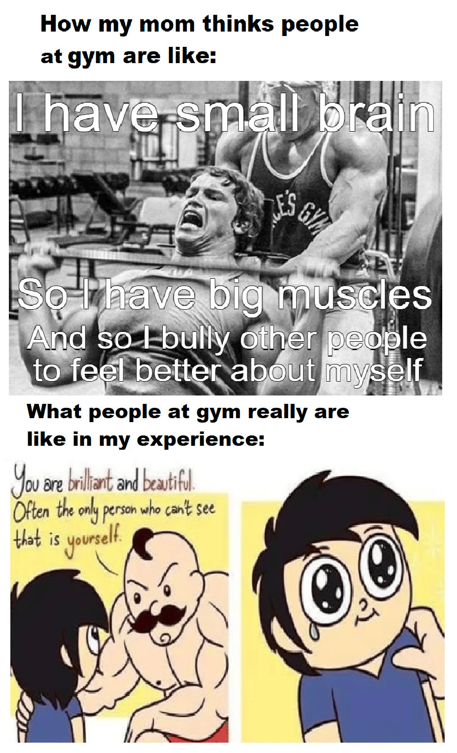 Big people with big hearts memes