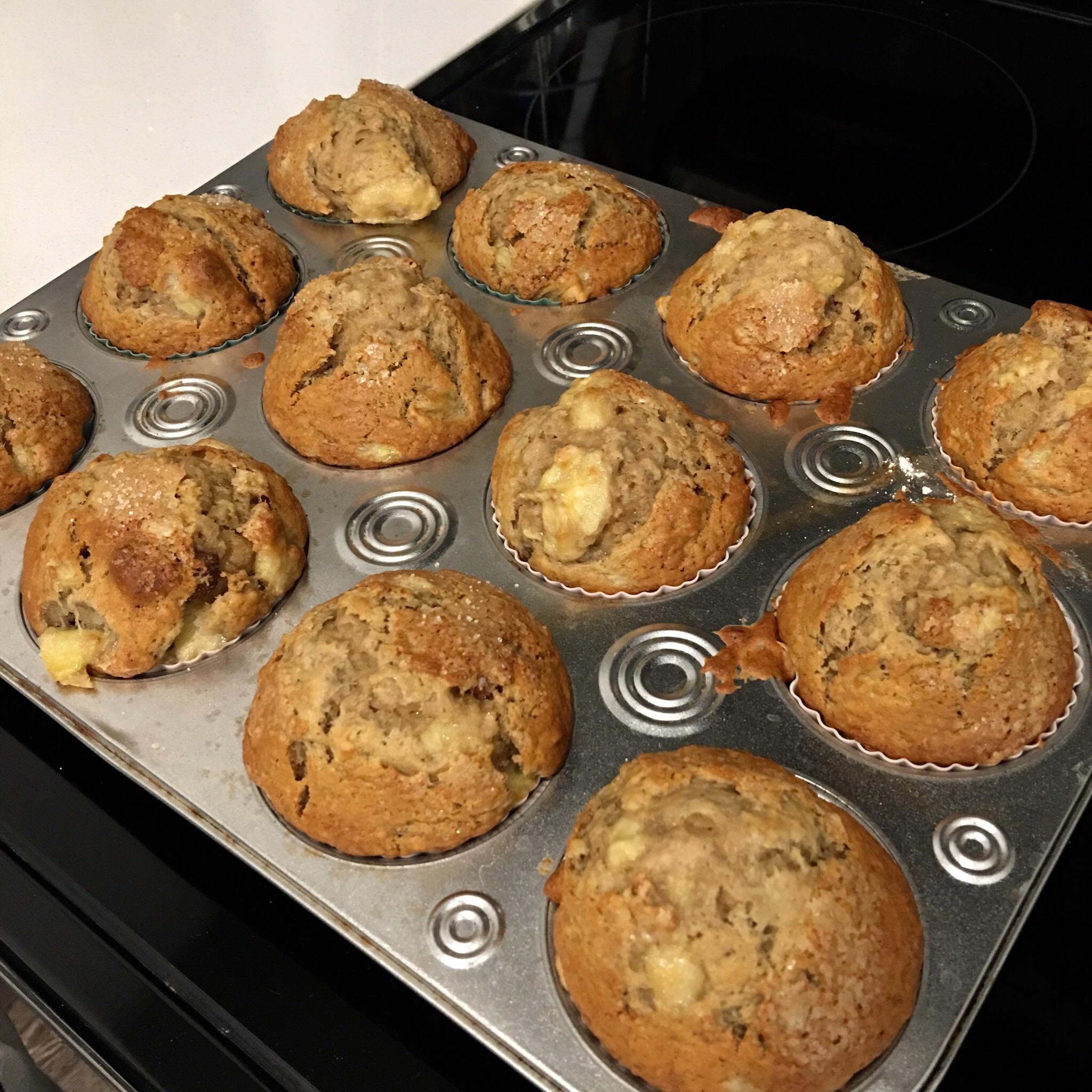 Banana nut muffins for breakfast this week r/MealPrepSunday