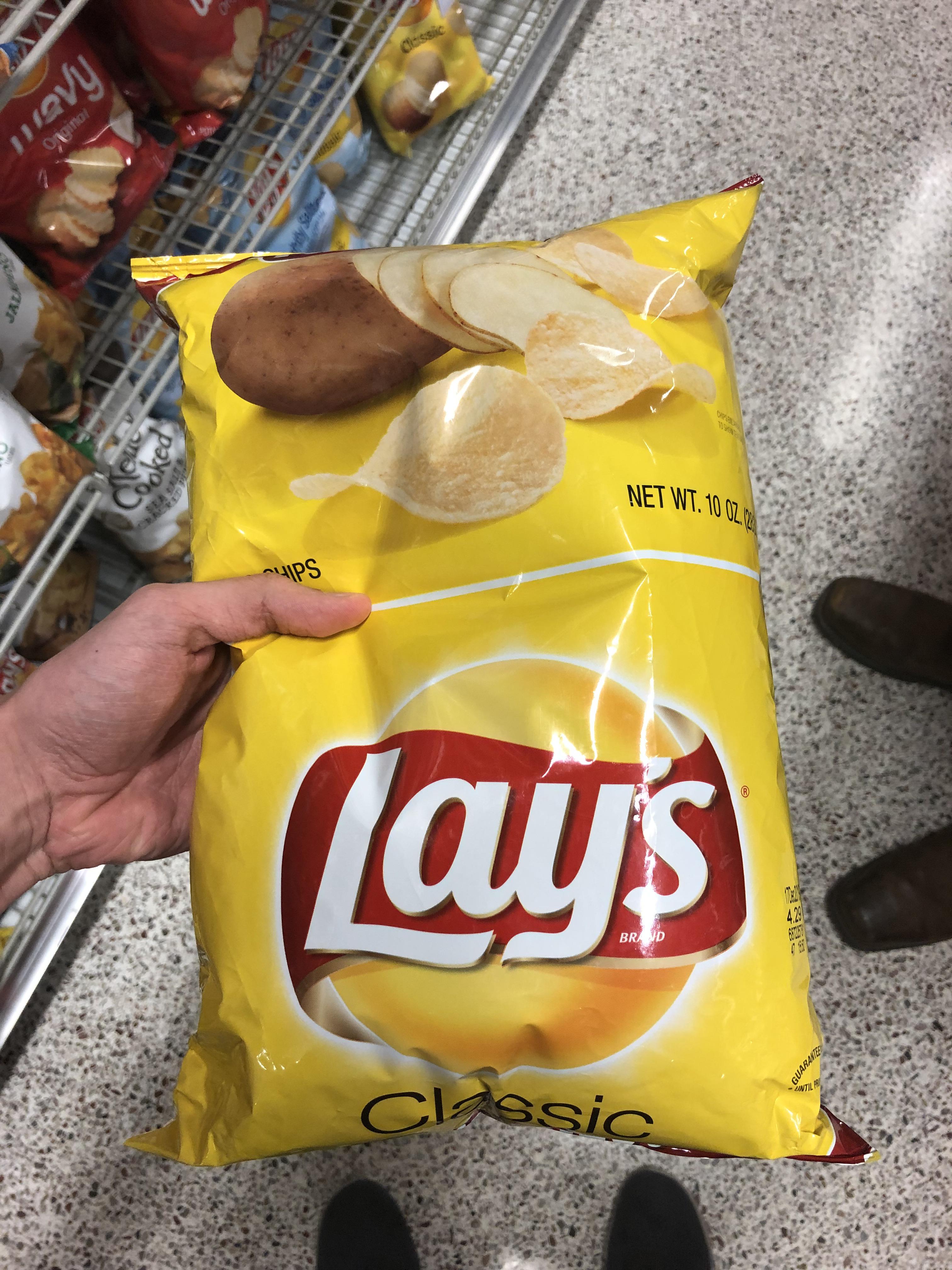This Misprinted Bag of Lays Chips r/mildlyinteresting