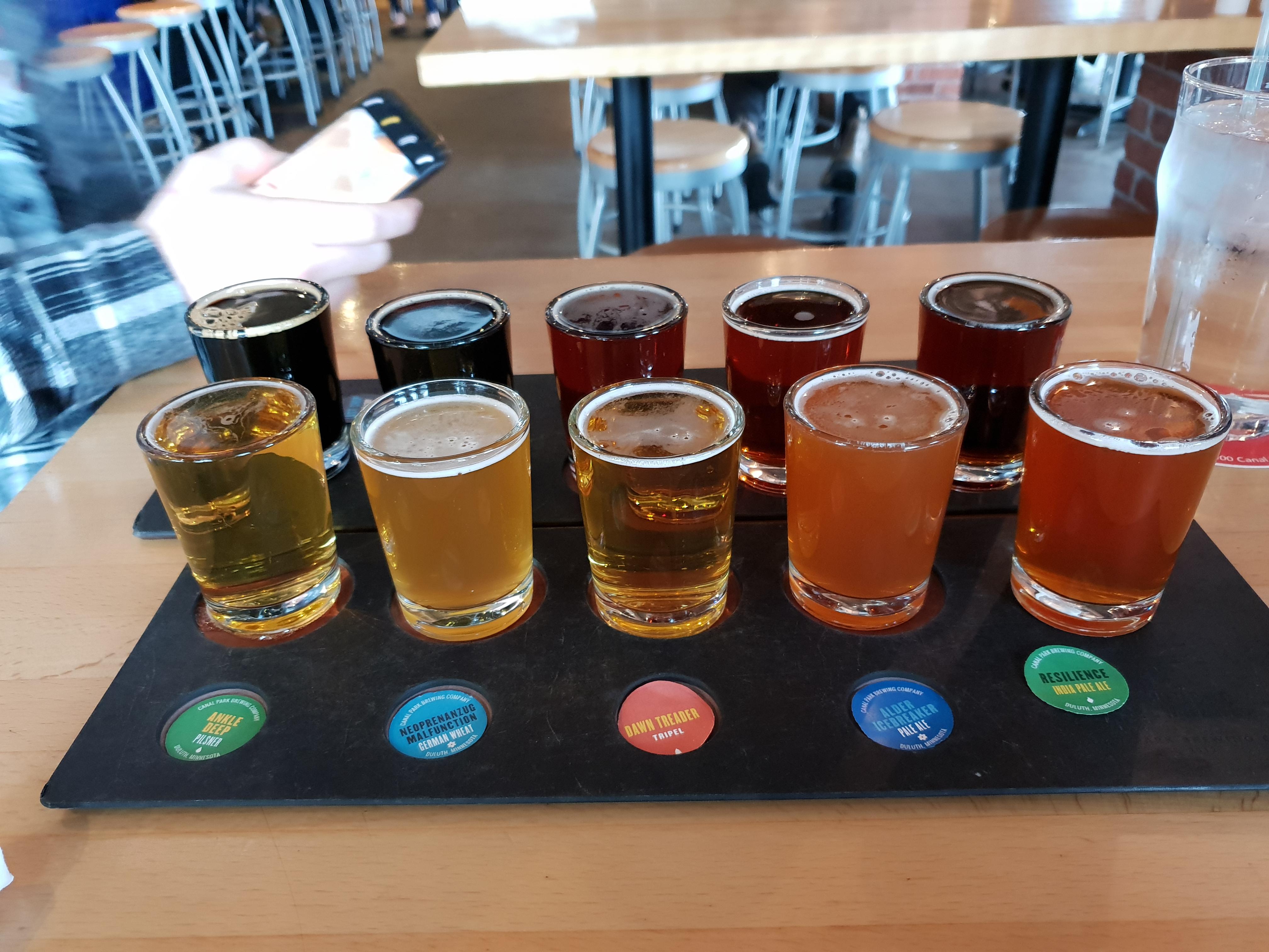 Aussie in Minnesota day 28. Canal Park Brewery Duluth. r/minnesota