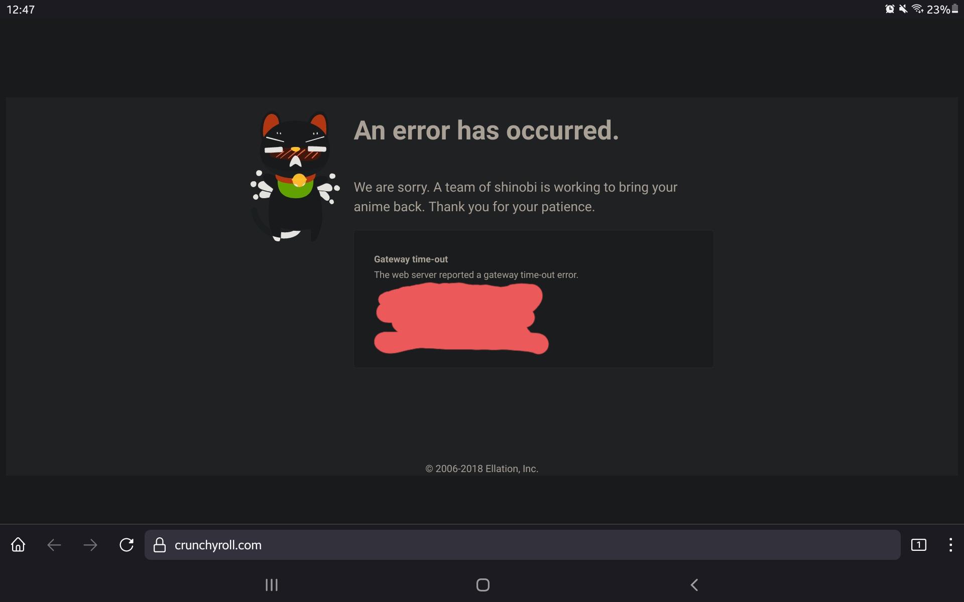 We did it ! We crashed Crunchyroll again 😅 r/attackontitan
