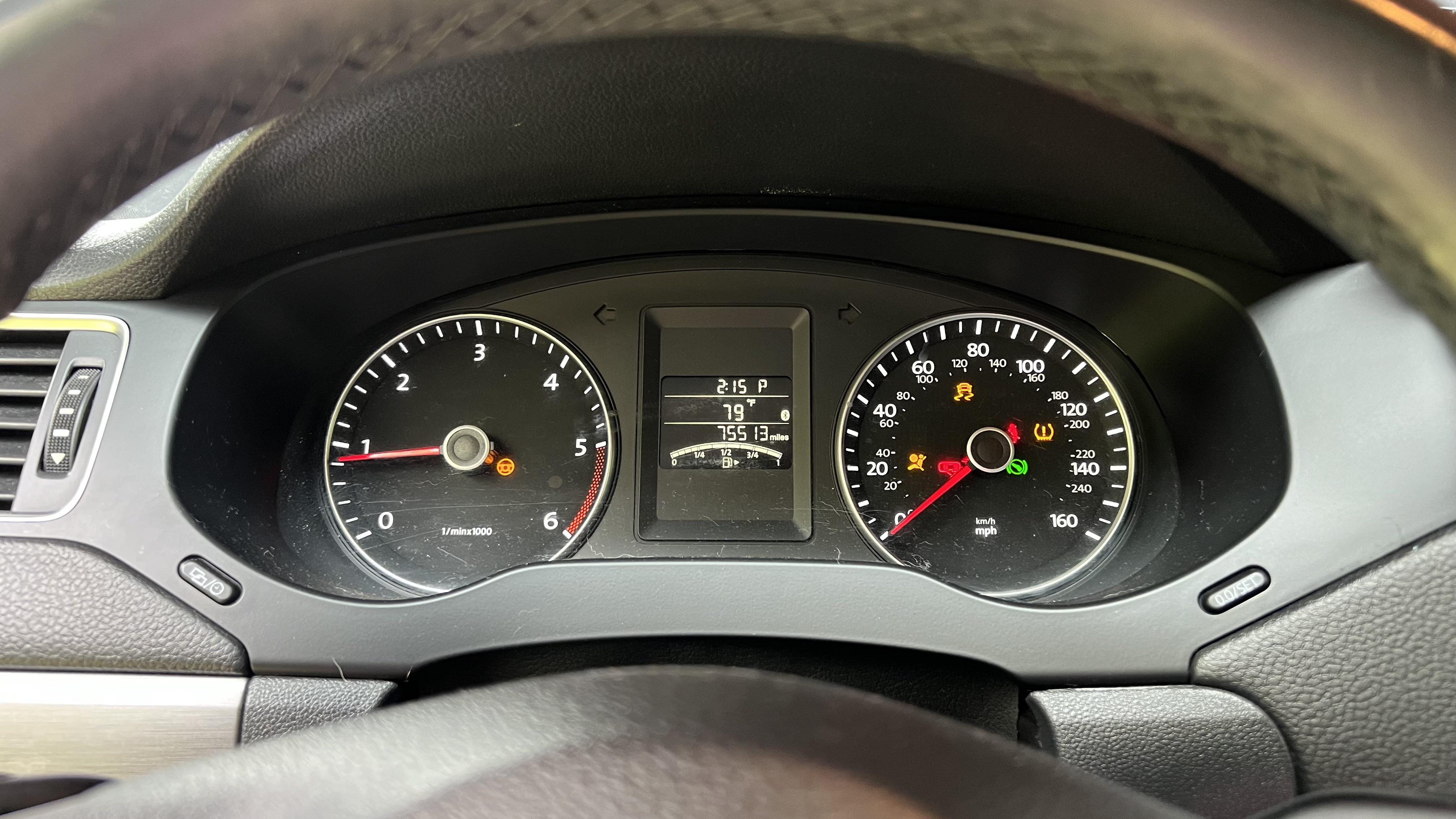 anyone ever had this issue out of their jetta? ABS, power steering, air