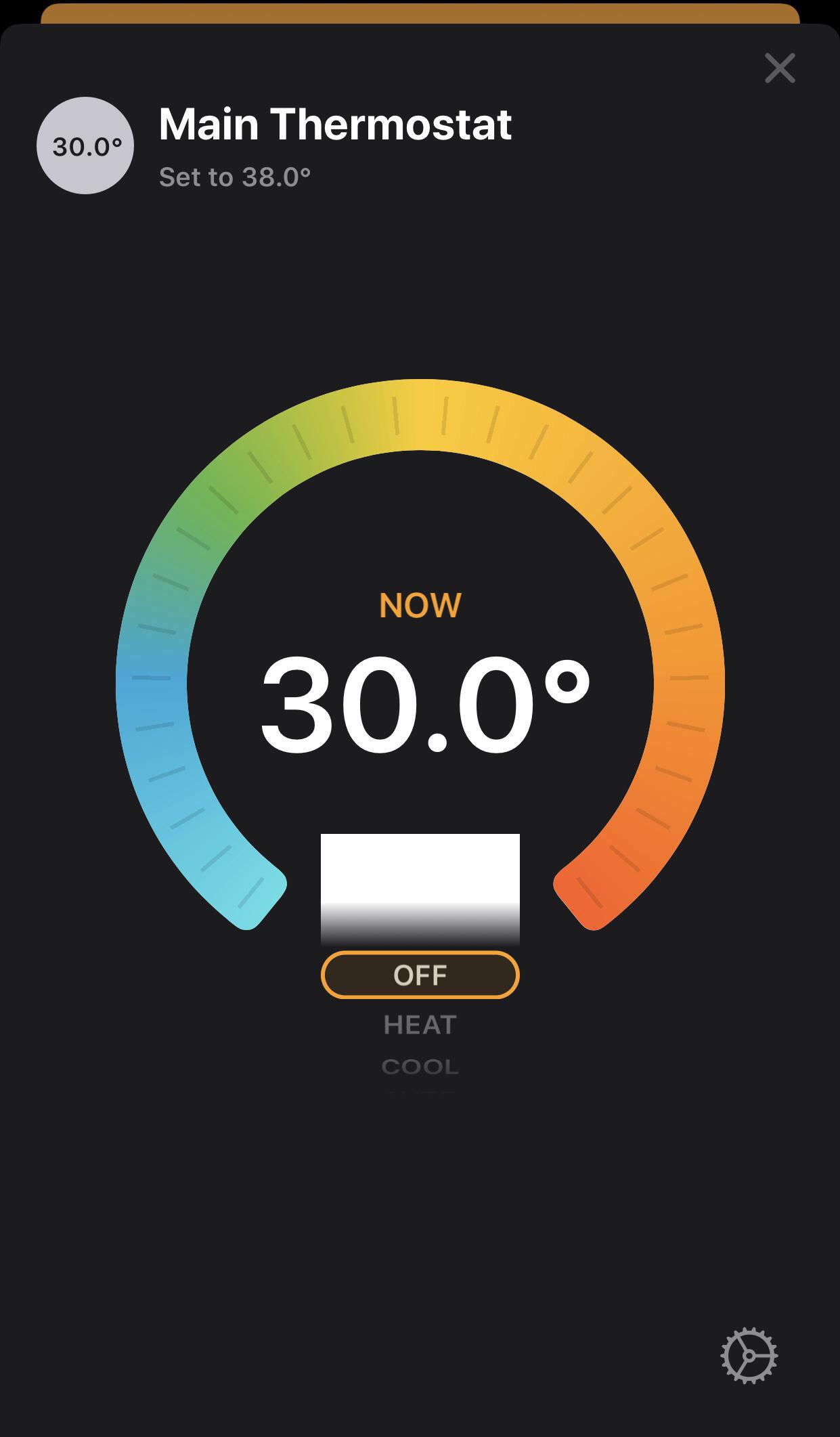 New thermostat UI r/HomeKit