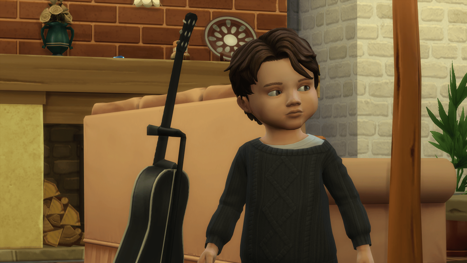 This kid was born during a thunderstorm on the night of Spooky Day