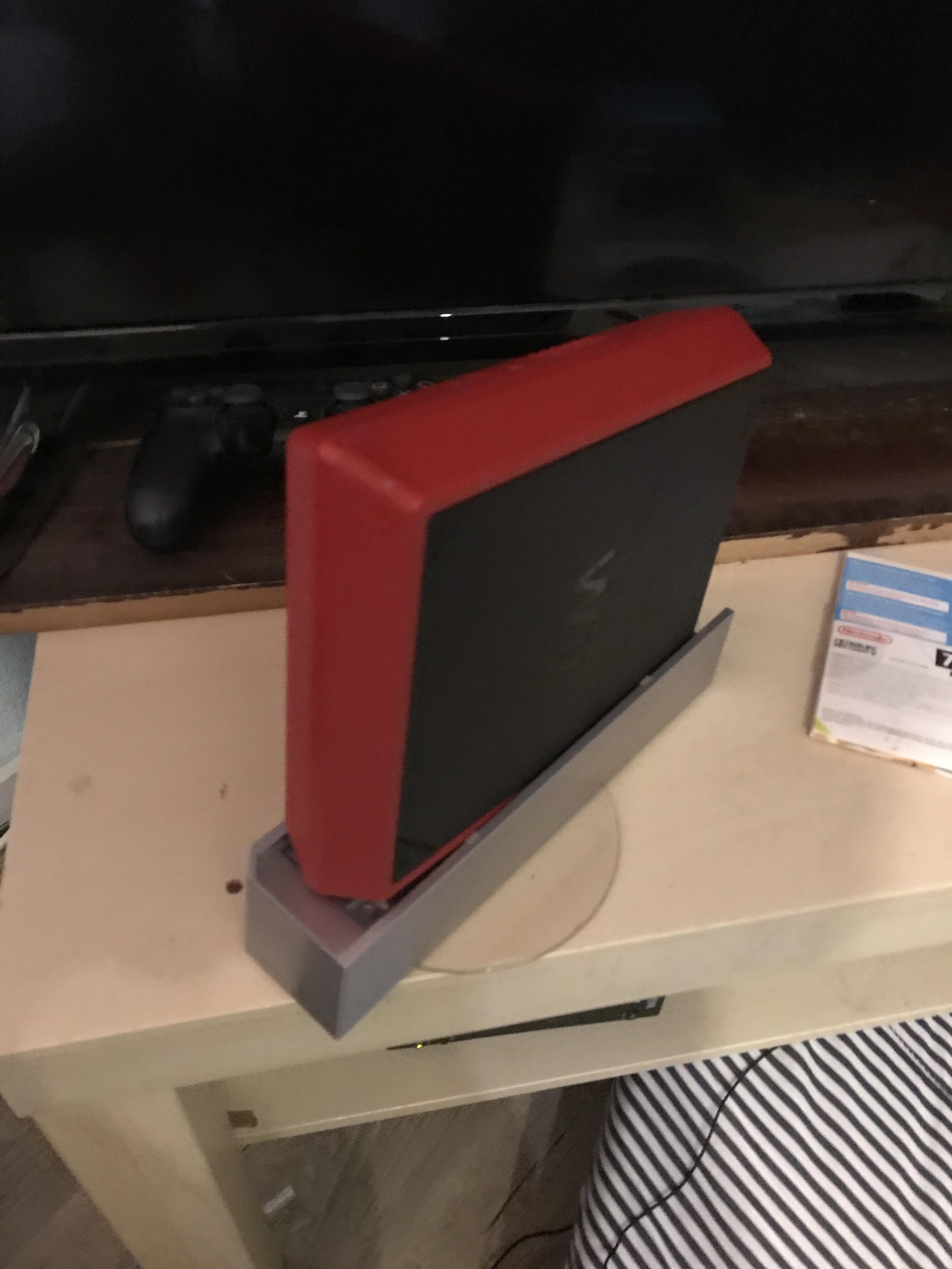 Nobody asked for it but Wii Mini on Wii stand r/wii