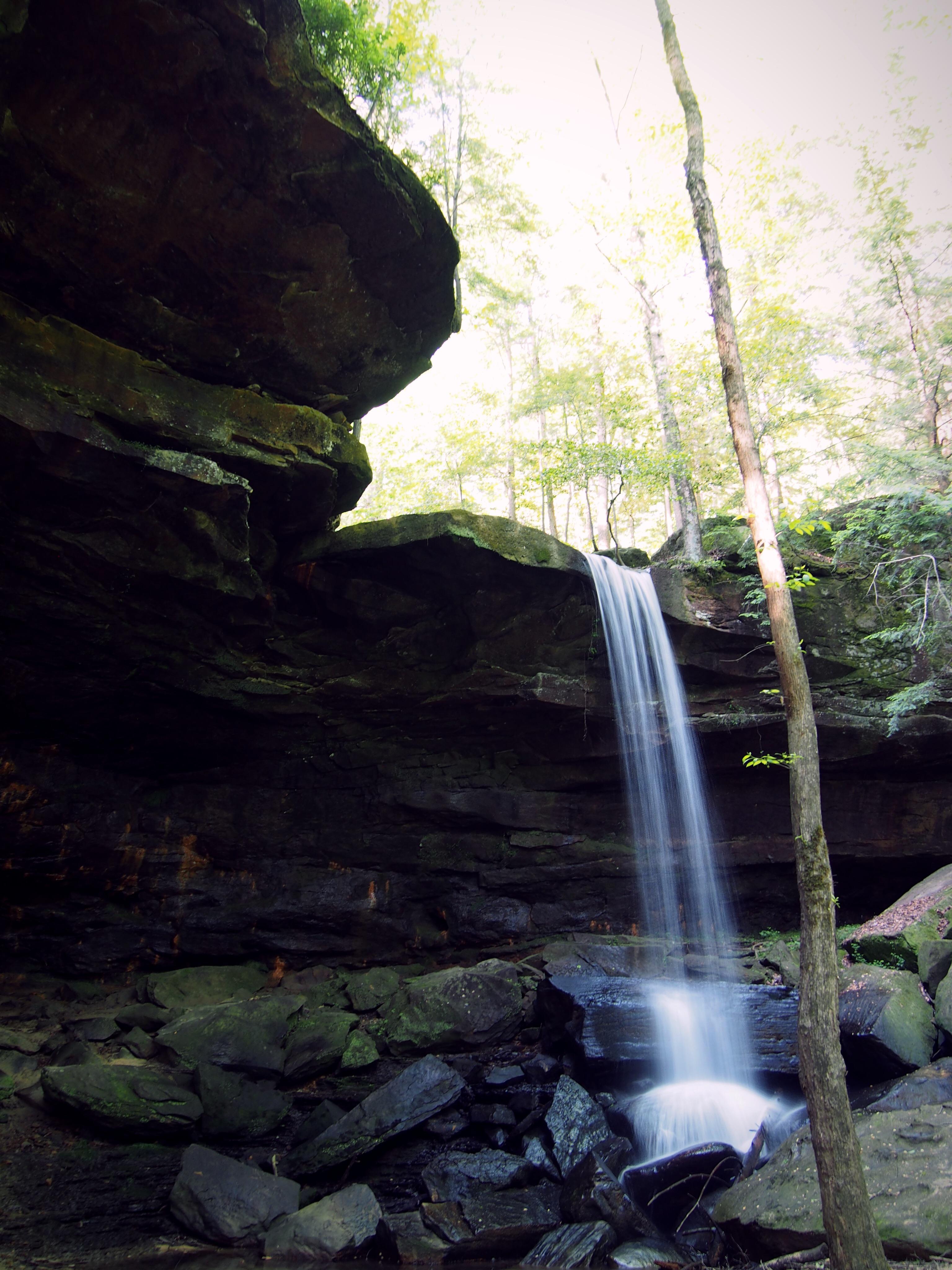 Fall Creek Falls on Sipsey River Trail, Sipsey Wilderness, Alabama, May