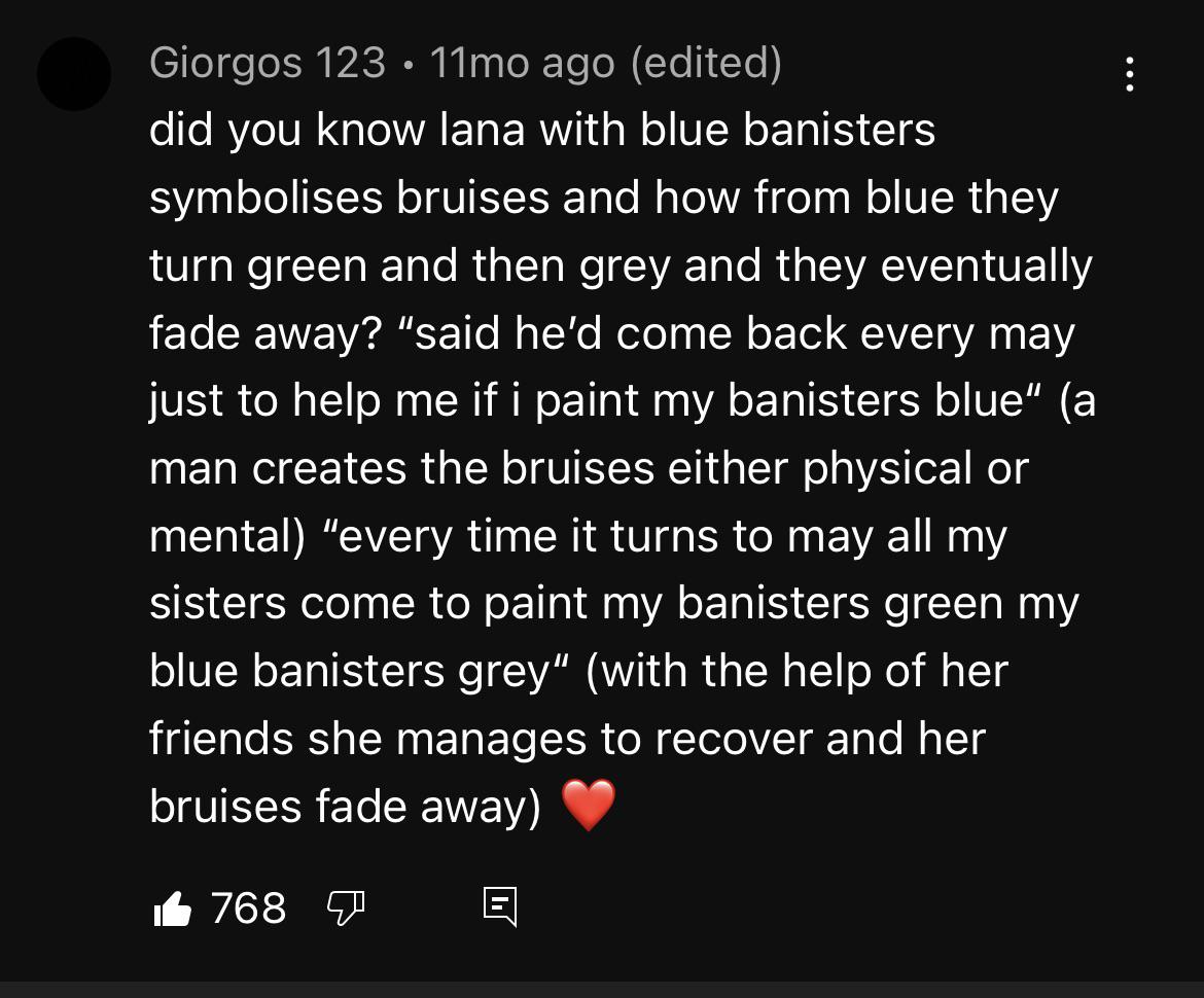 As Blue Banisters turns 1, I would love to share this analogy I found