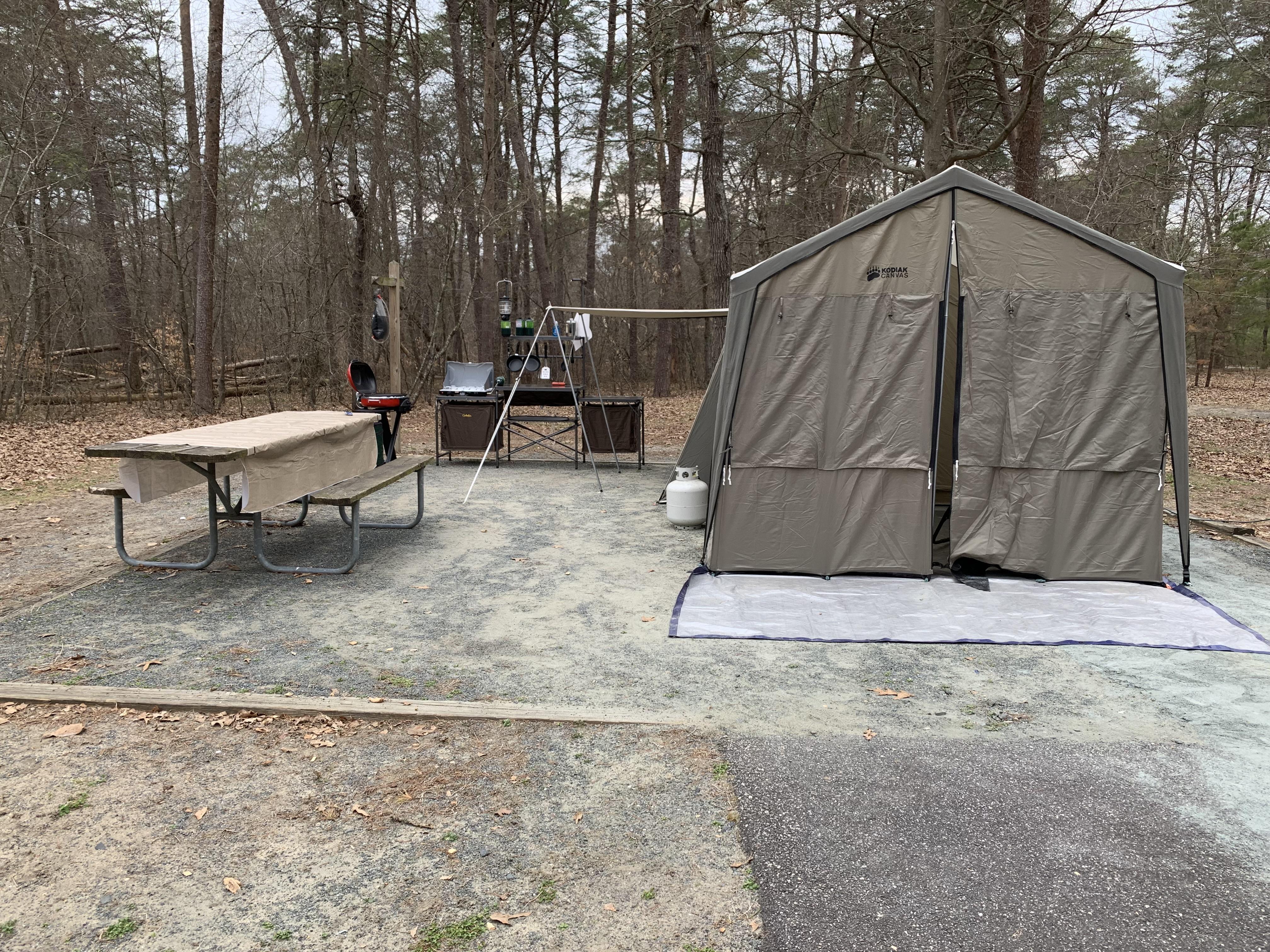 Some luxury car camping for the weekend at Martinak State Park MD. r