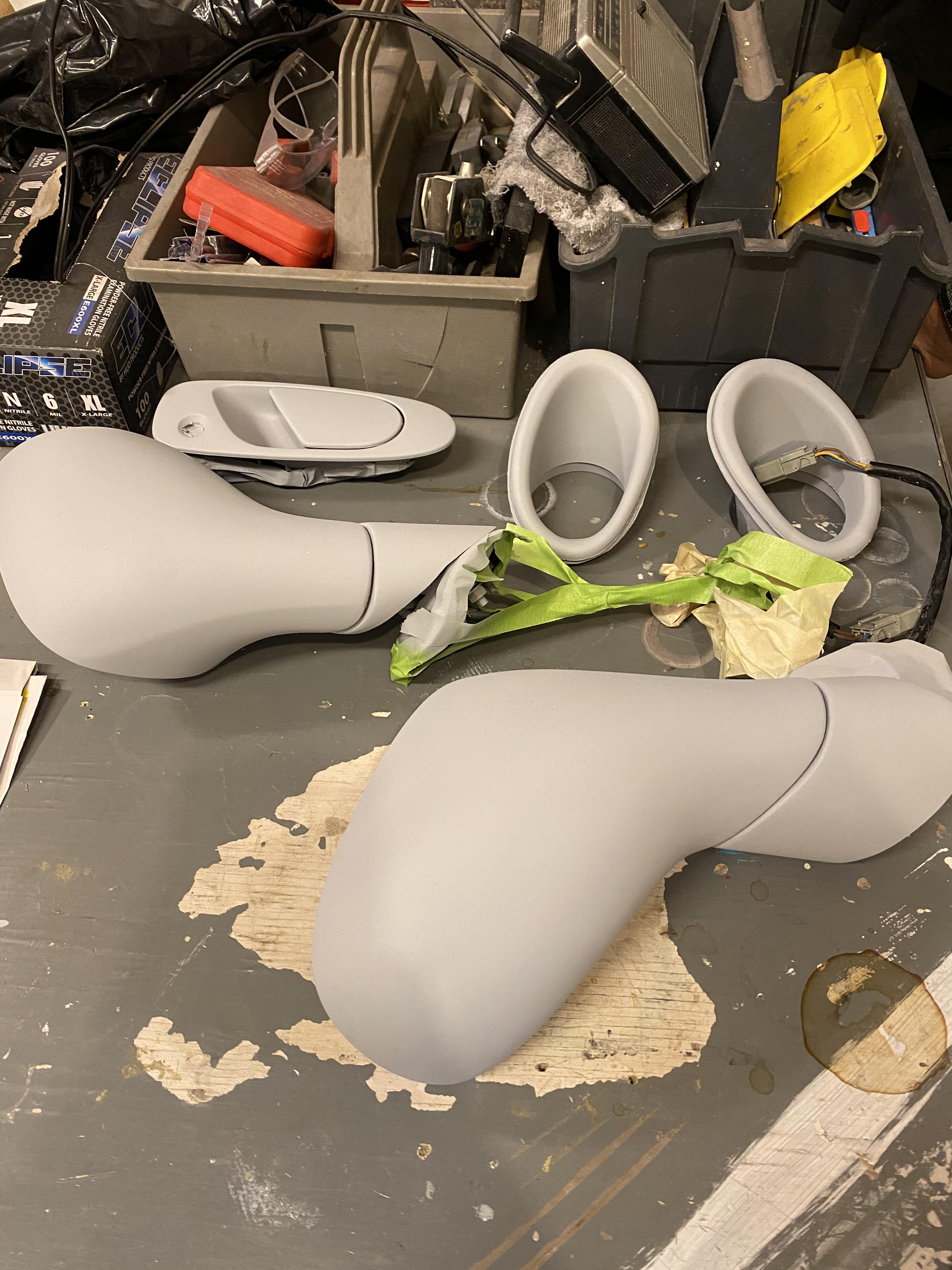 Plugging away at getting ready for paint this spring got another