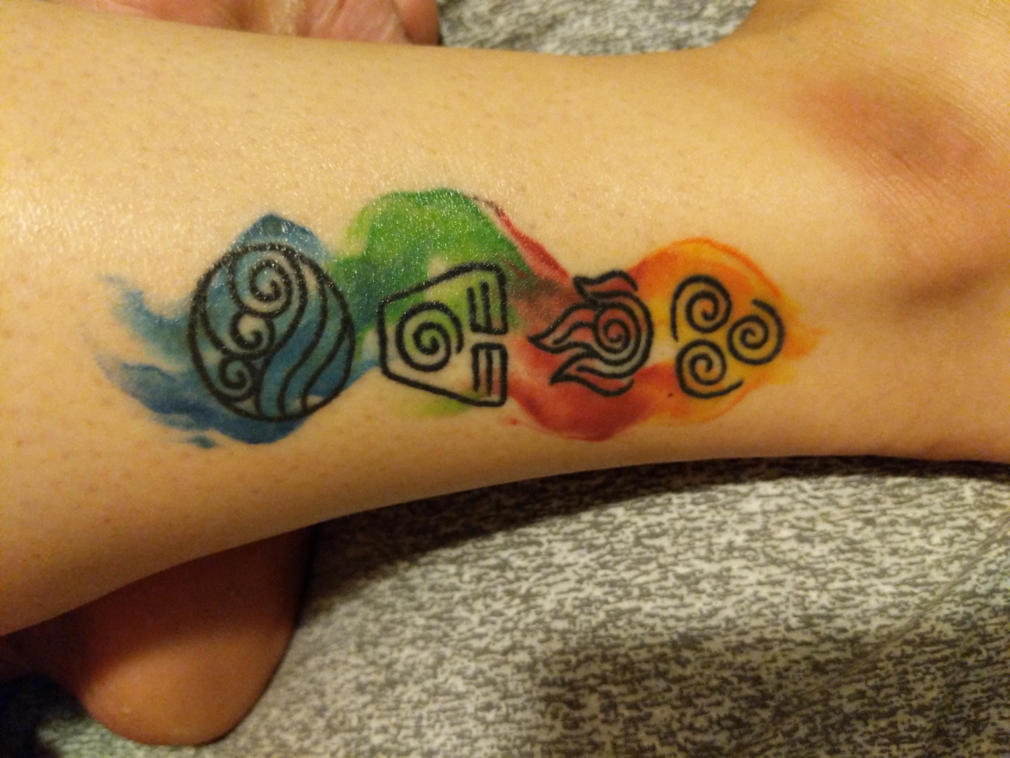 Avatar The Last Airbender Tattoos Iroh elegant arts tattoo