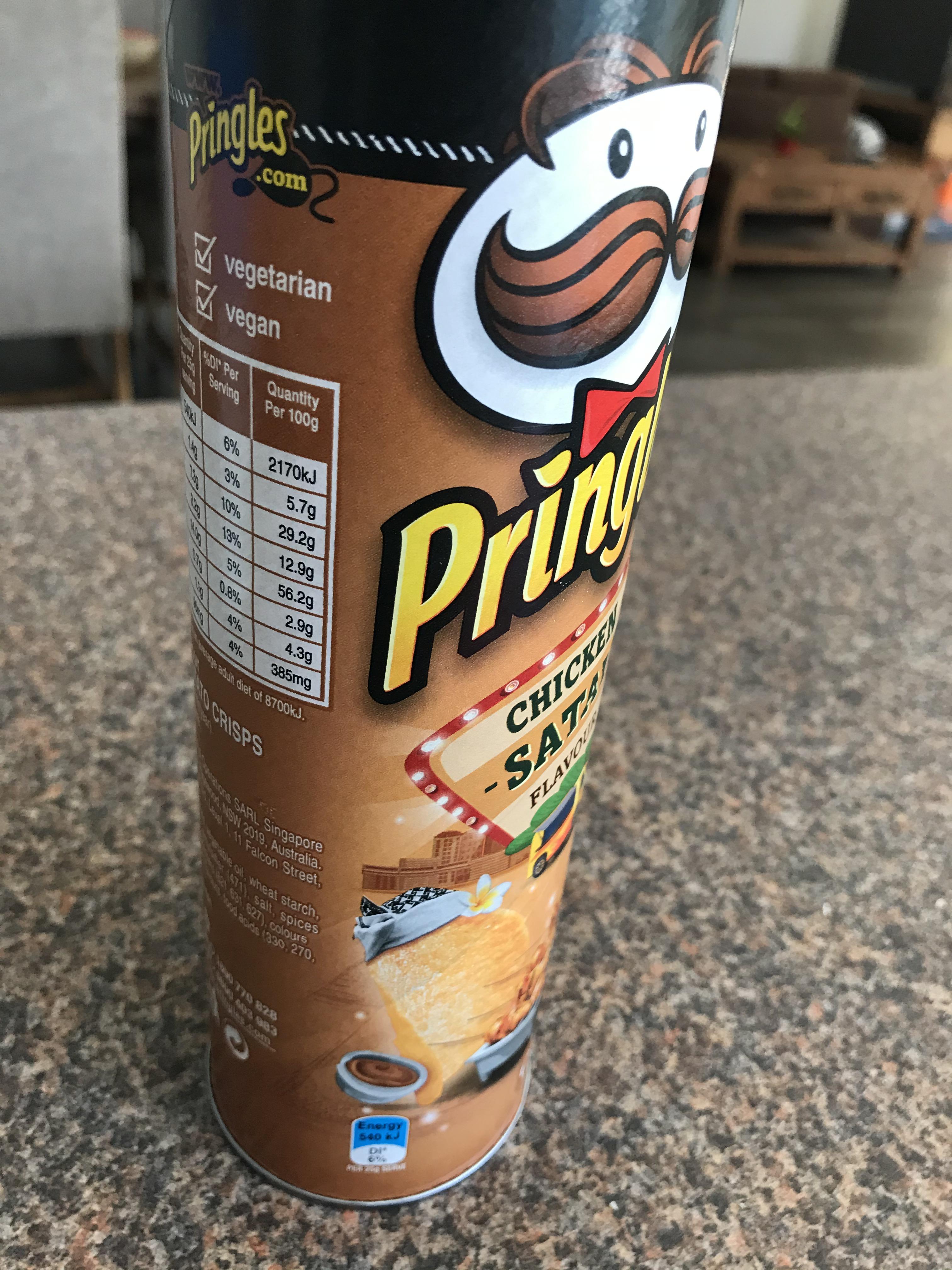 Vegan Pringles chicken satay. r/vegansnacks