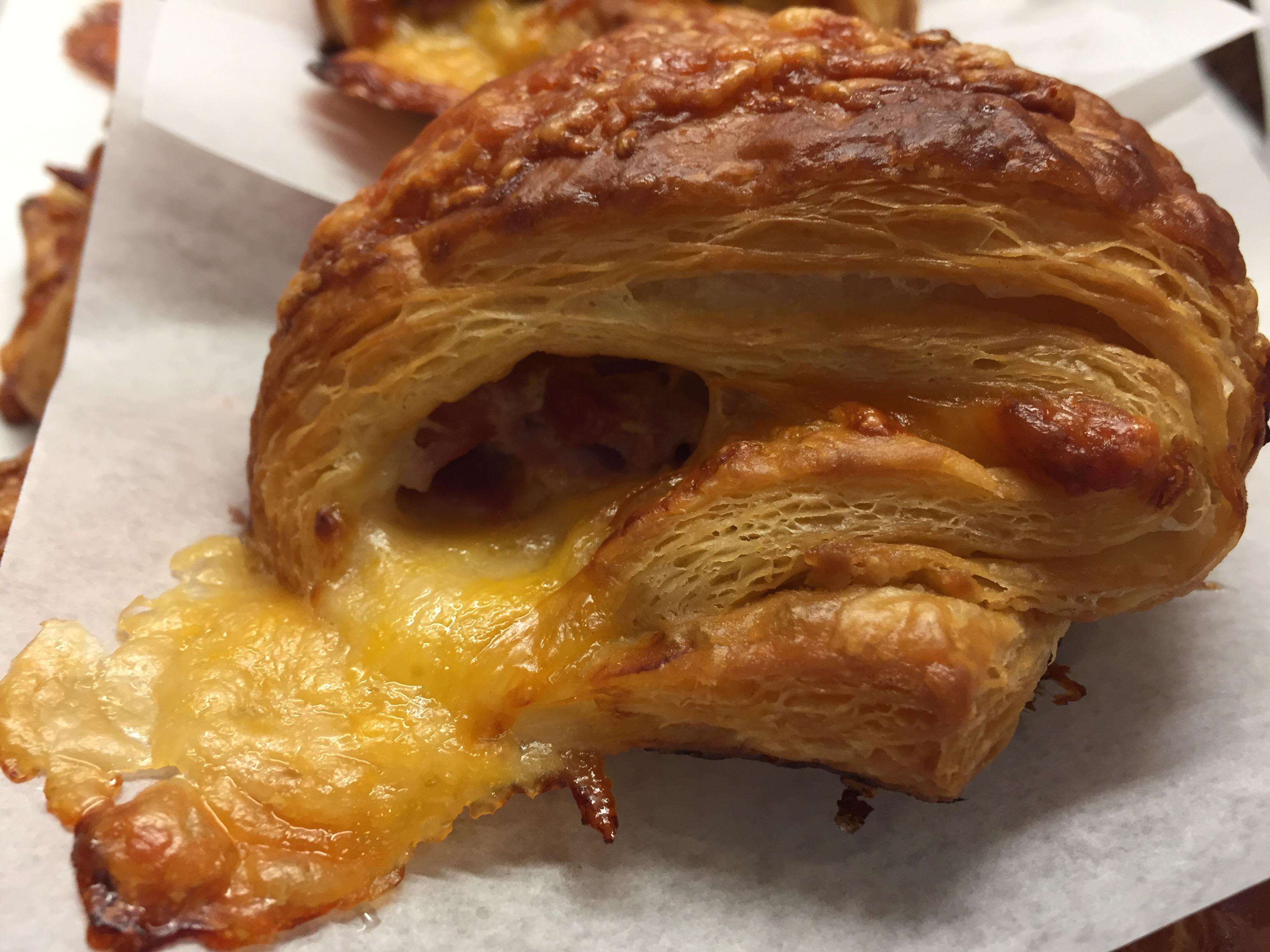 Ham and cheese croissant I made in culinary school. r/FoodPorn