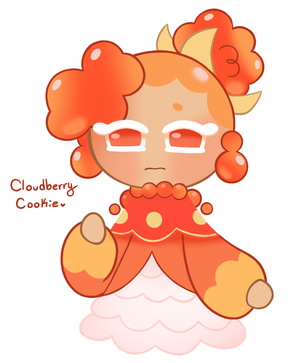 Meet another oc of mine! this is Cloudberry cookie! She's the new
