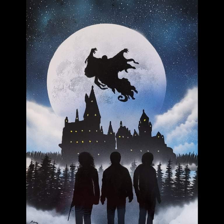 Harry Potter, Me, Spray Paint Art, 2020 r/harrypotter