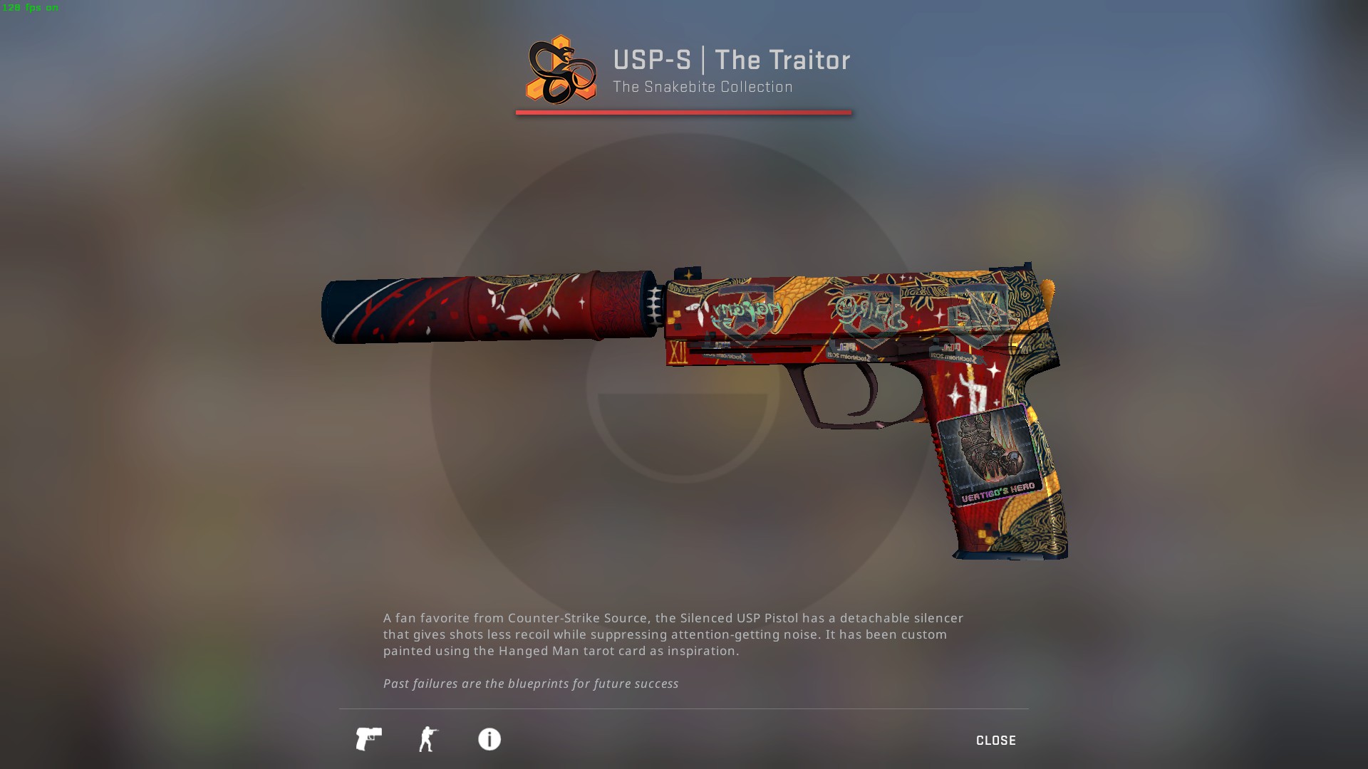 Found a solid sticker placement for "Vertigo's Hero" r/csgo