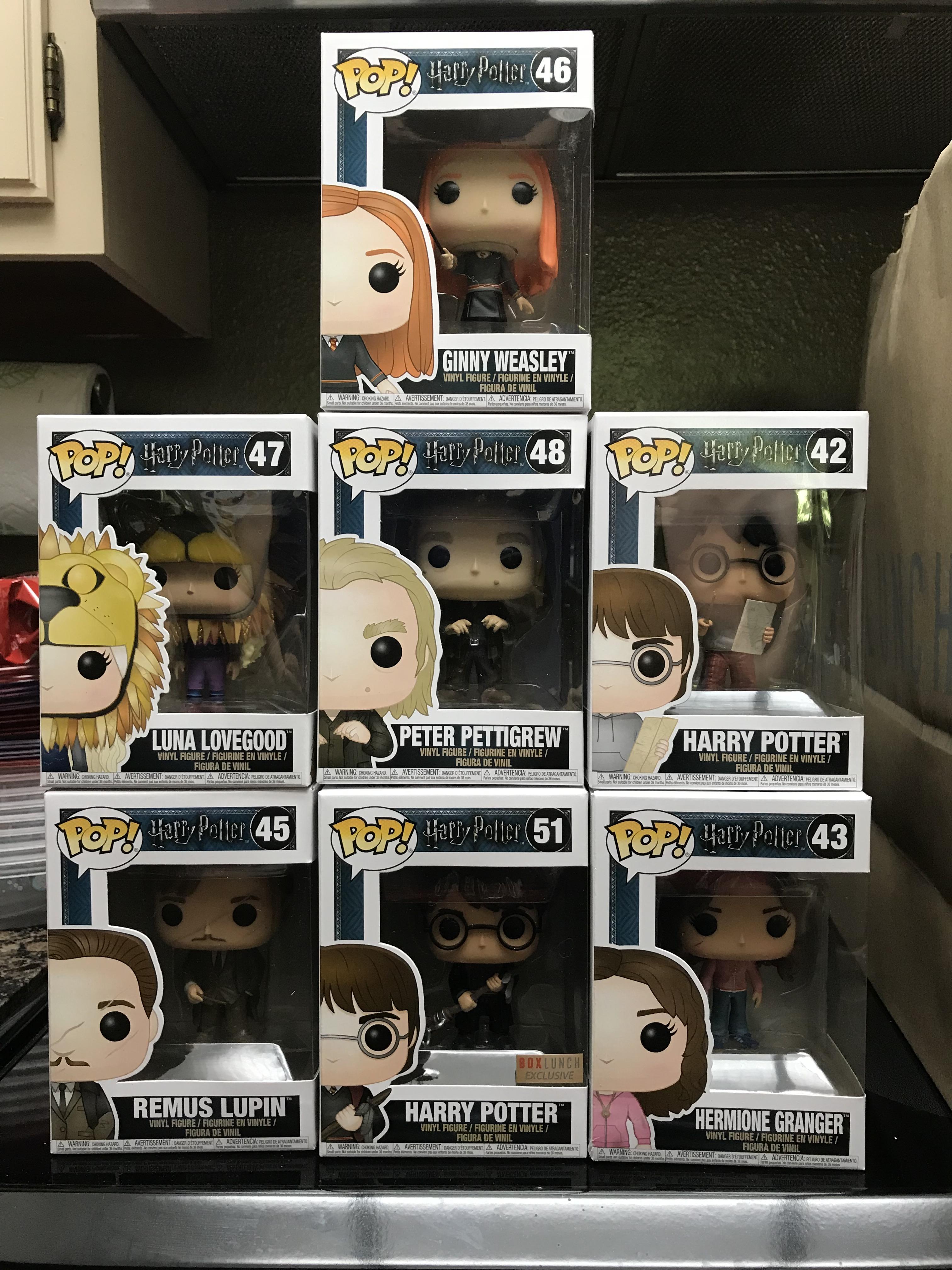 Box Lunch Lynnwood, Wa HAUL... they had all of them except Ron w