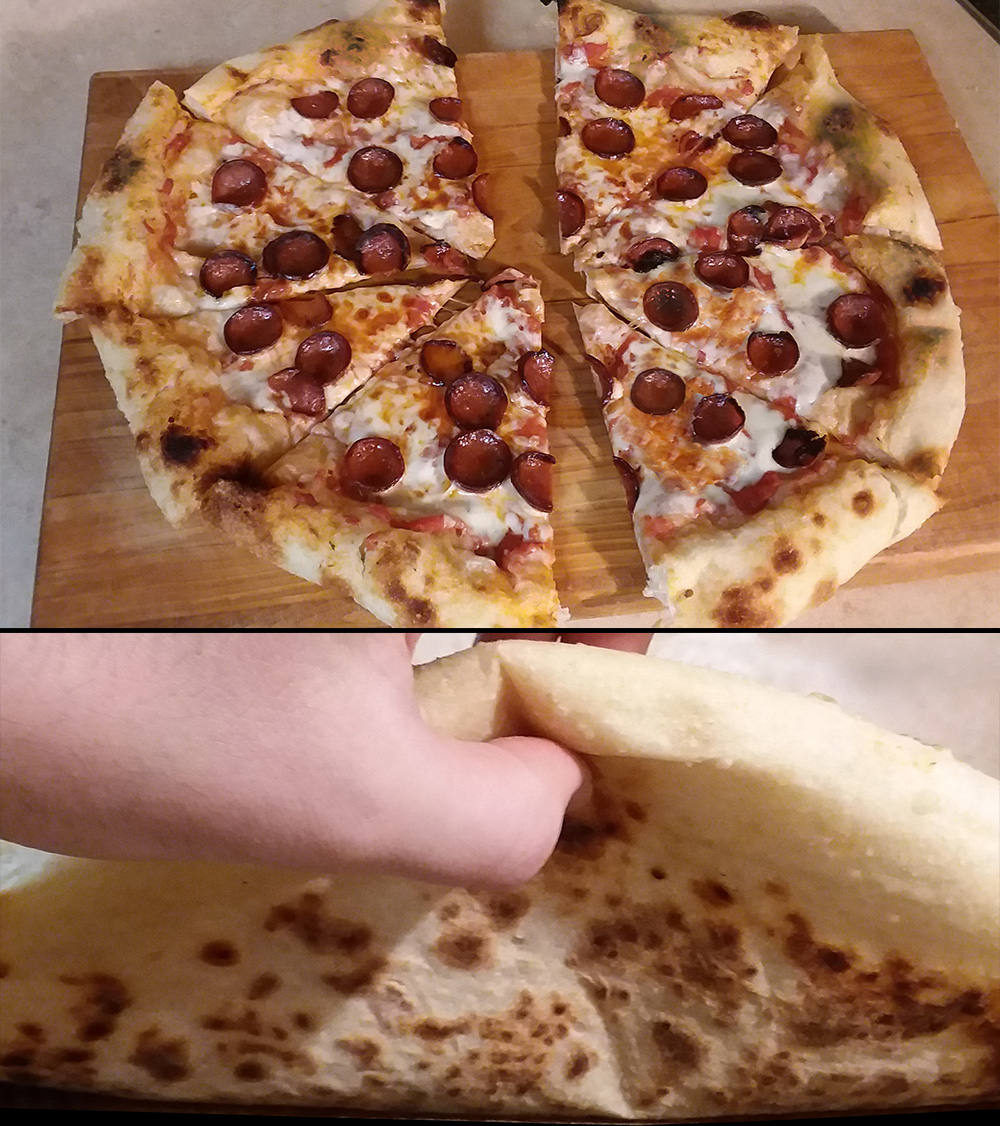 Broke college virgin with adult braces trying to cook pizza r/Pizza
