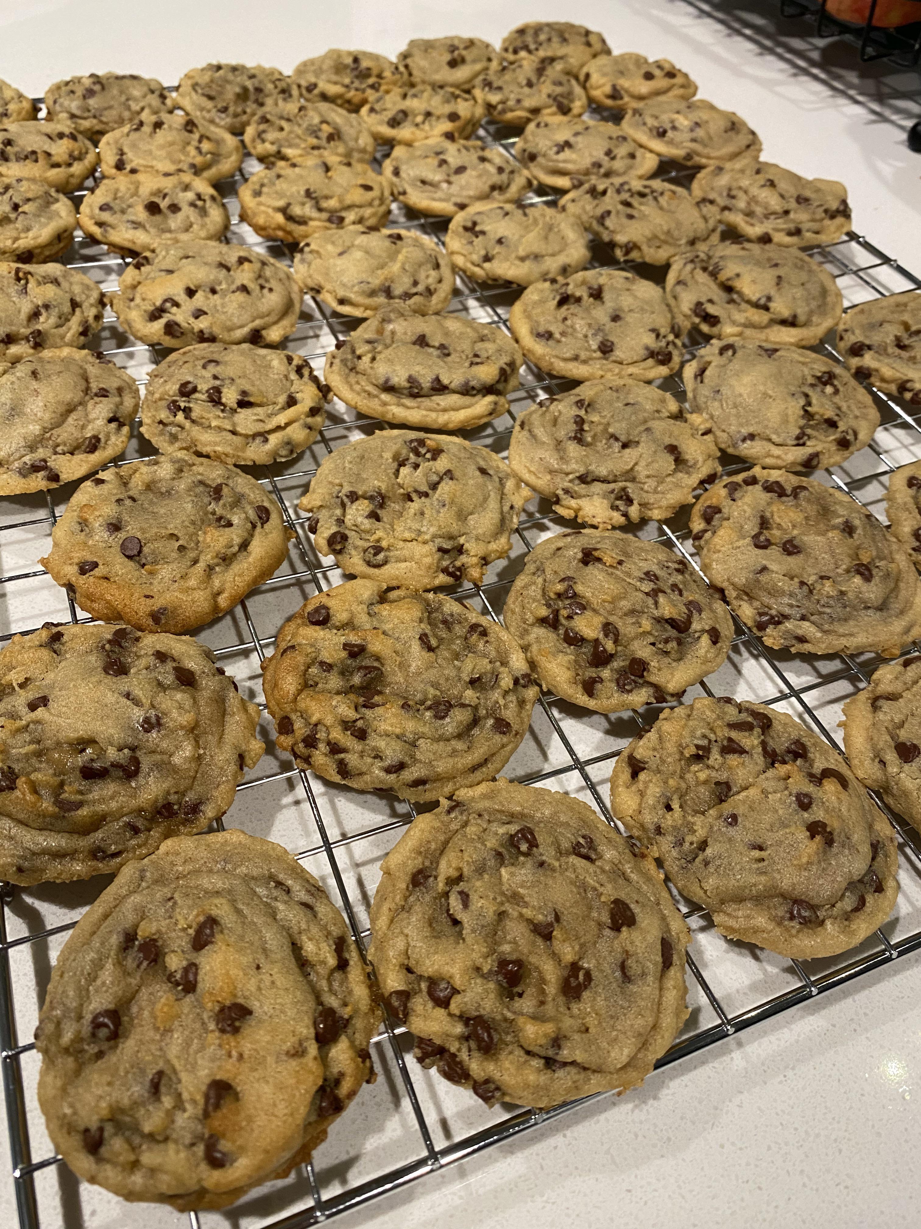 [Homemade] Chocolate chip cookies. r/food