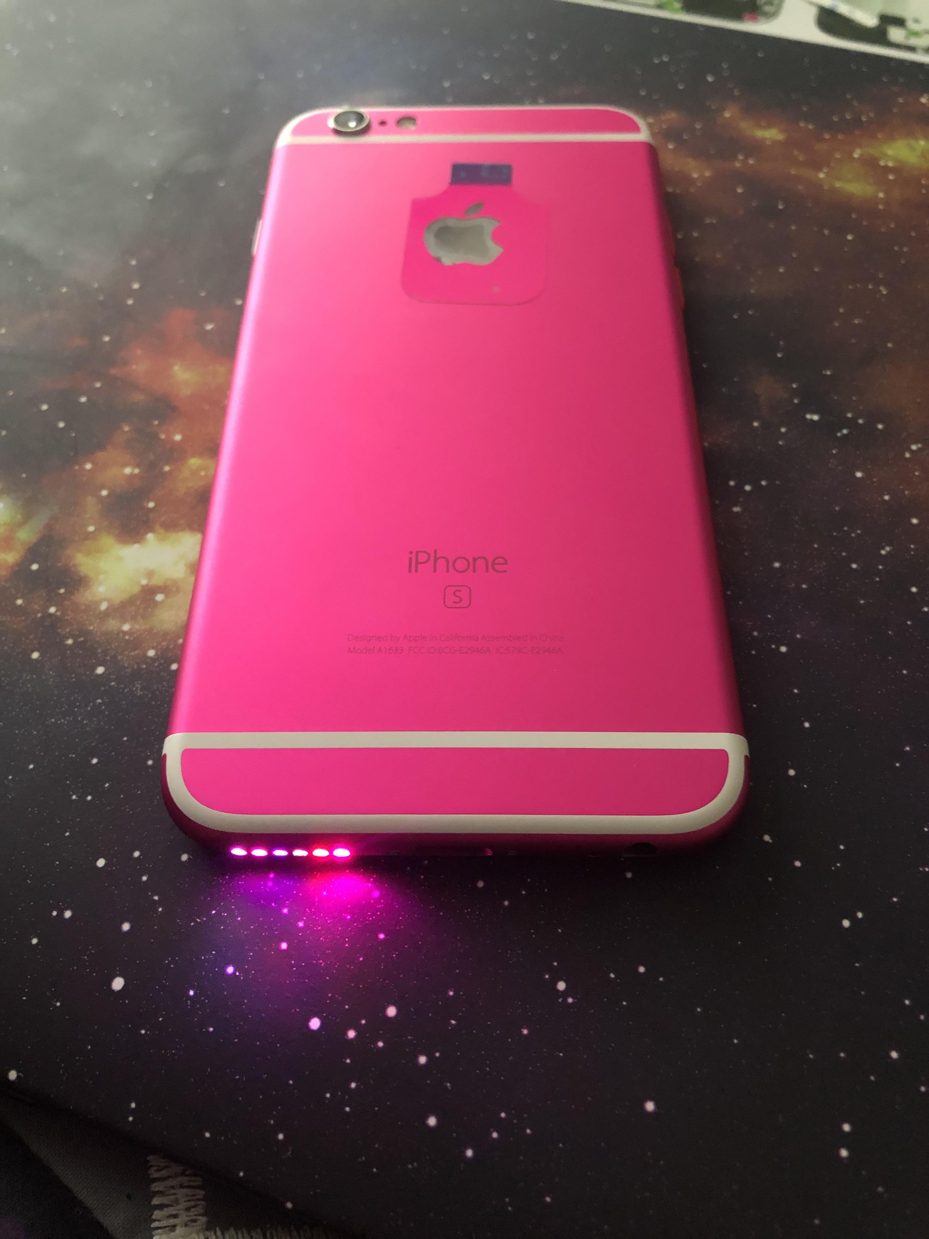 [H] iPhone 6s hot pink i have Ios 9 through iOS 12 softwares and