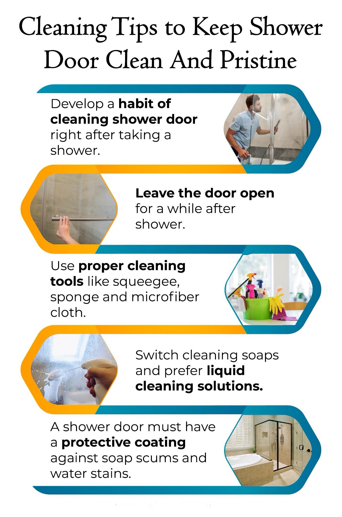 A cool guide to to keep shower door clean and pristine r/coolguides