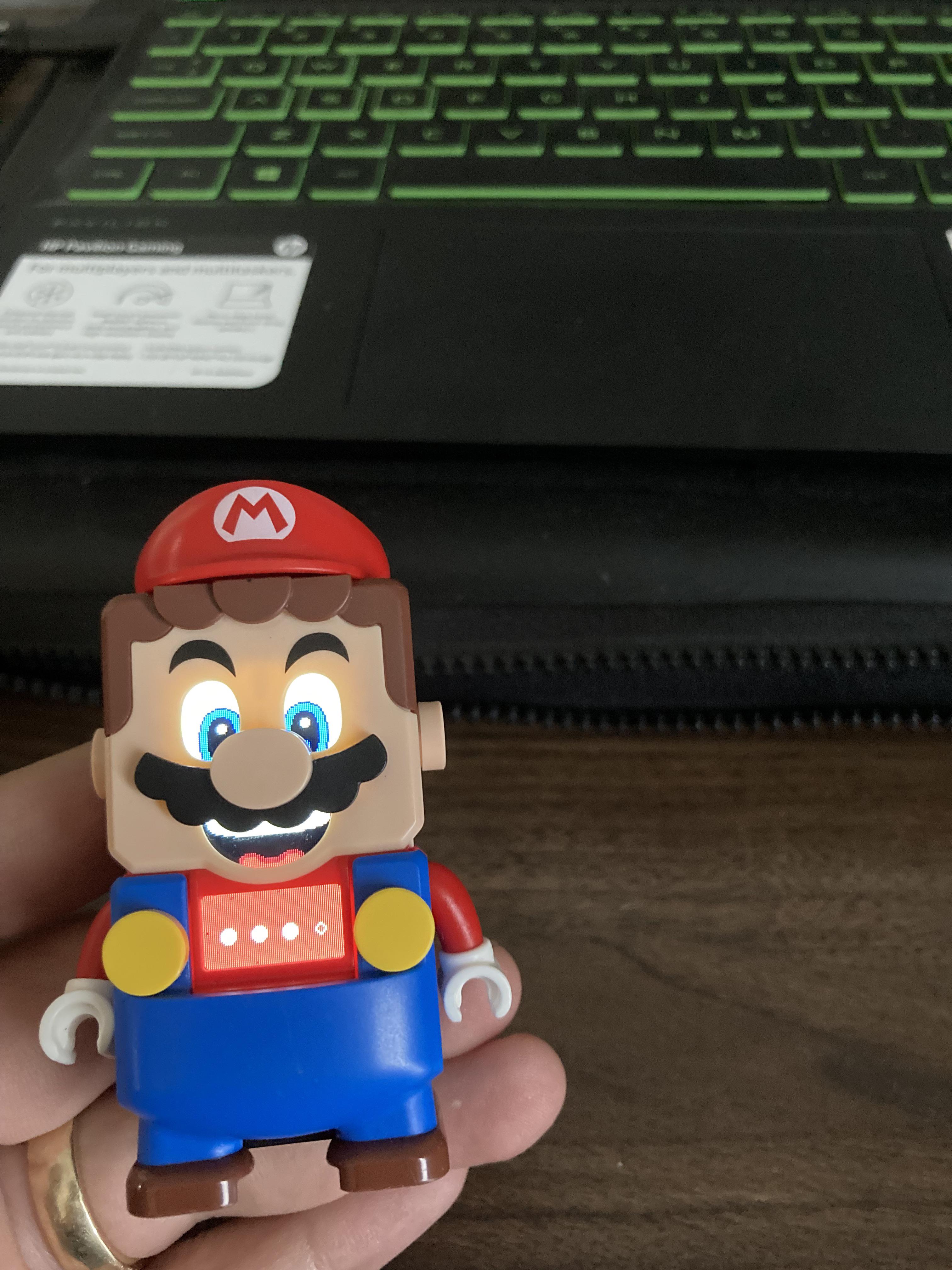 Lego Mario freezes on this screen when connecting to app lego