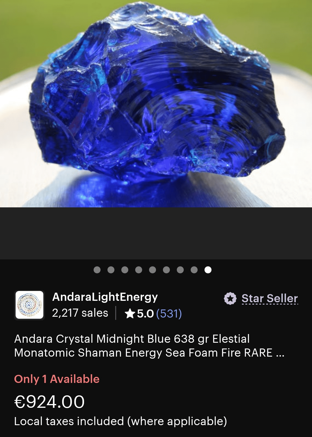 2,217 people have been scammed into buying extremely overpriced glass