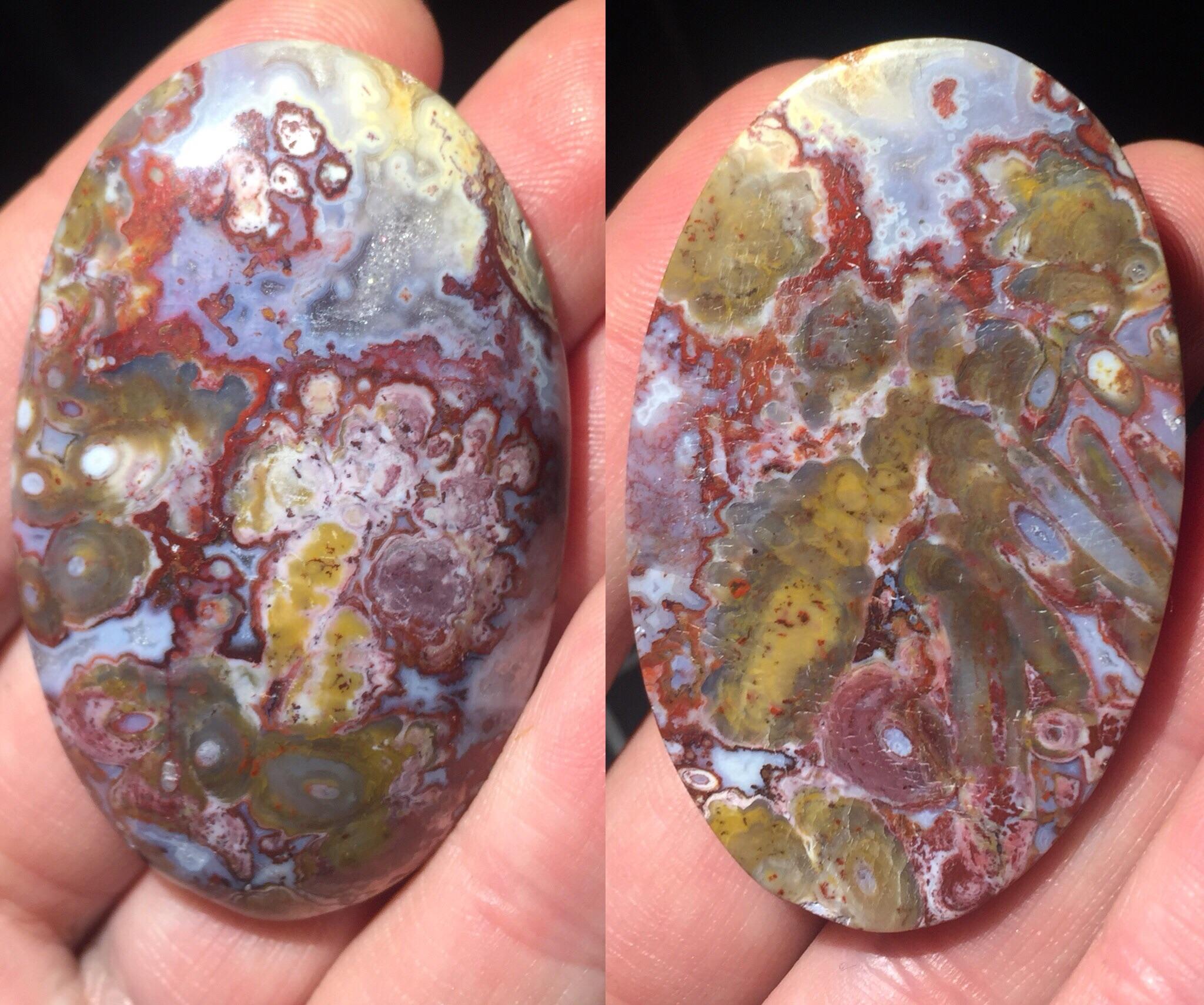 I need assistance figuring out what type of jasper this cabochon is