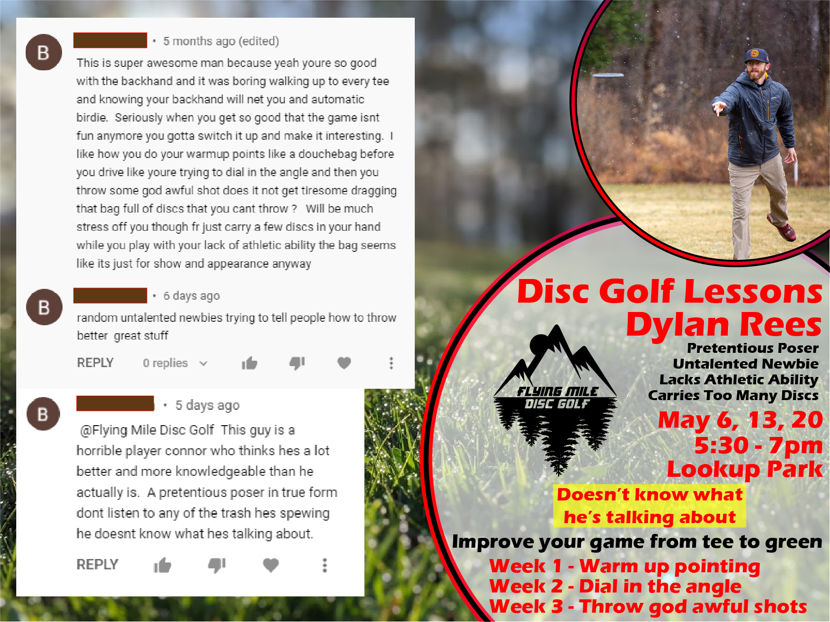 Disc Golf Lessons r/discgolf
