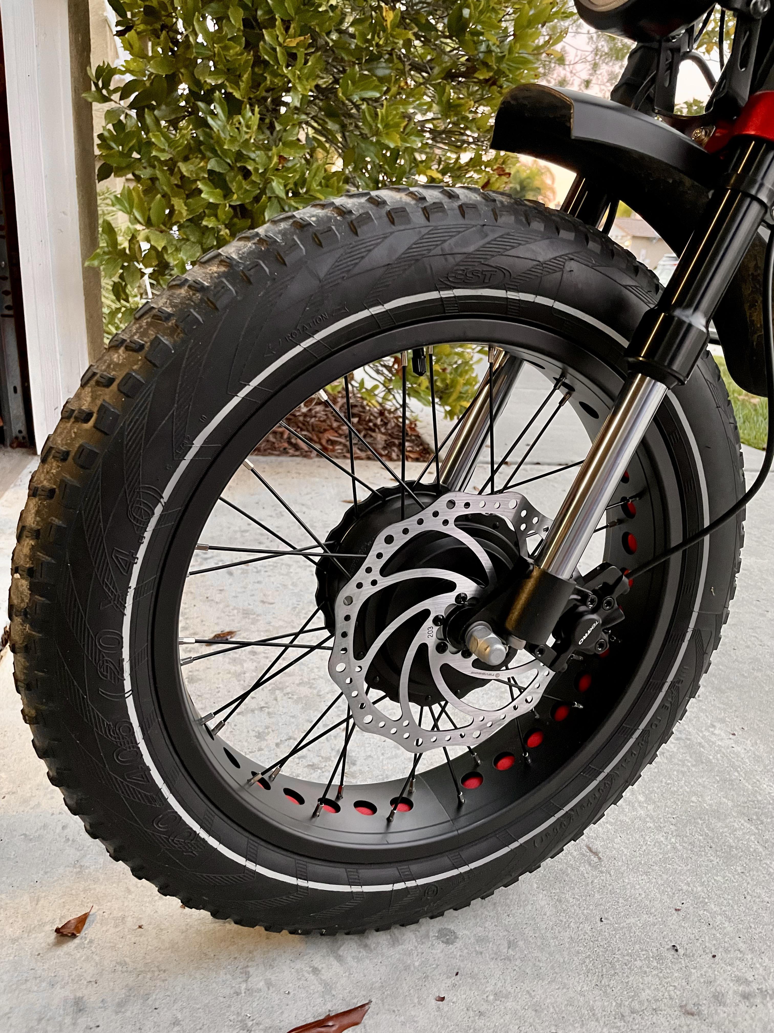 Grizzly 203mm brake upgrade complete! r/ArielRider