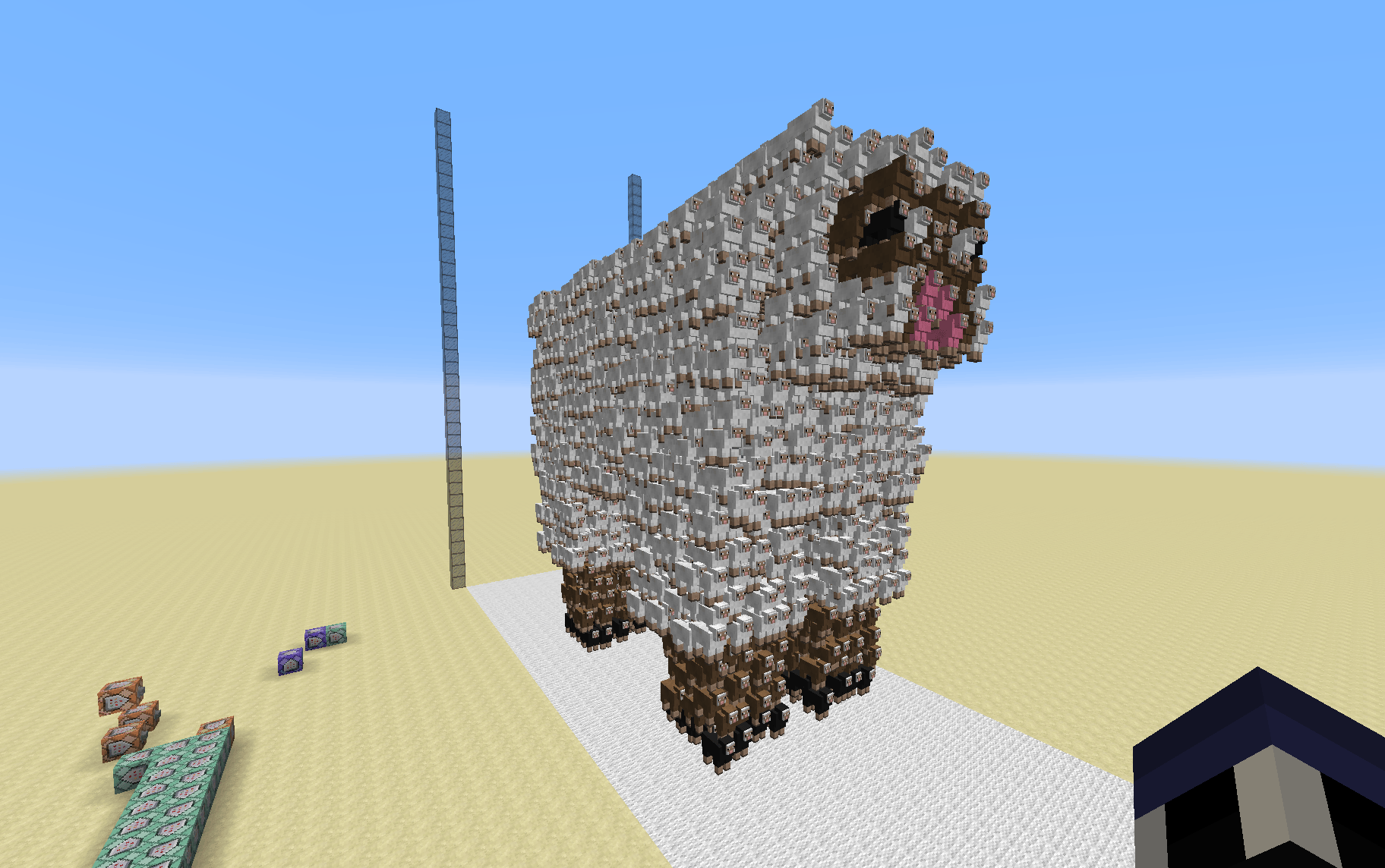 [3D Sheep, Made of Sheep] Guys, Do I win? gamingMeme