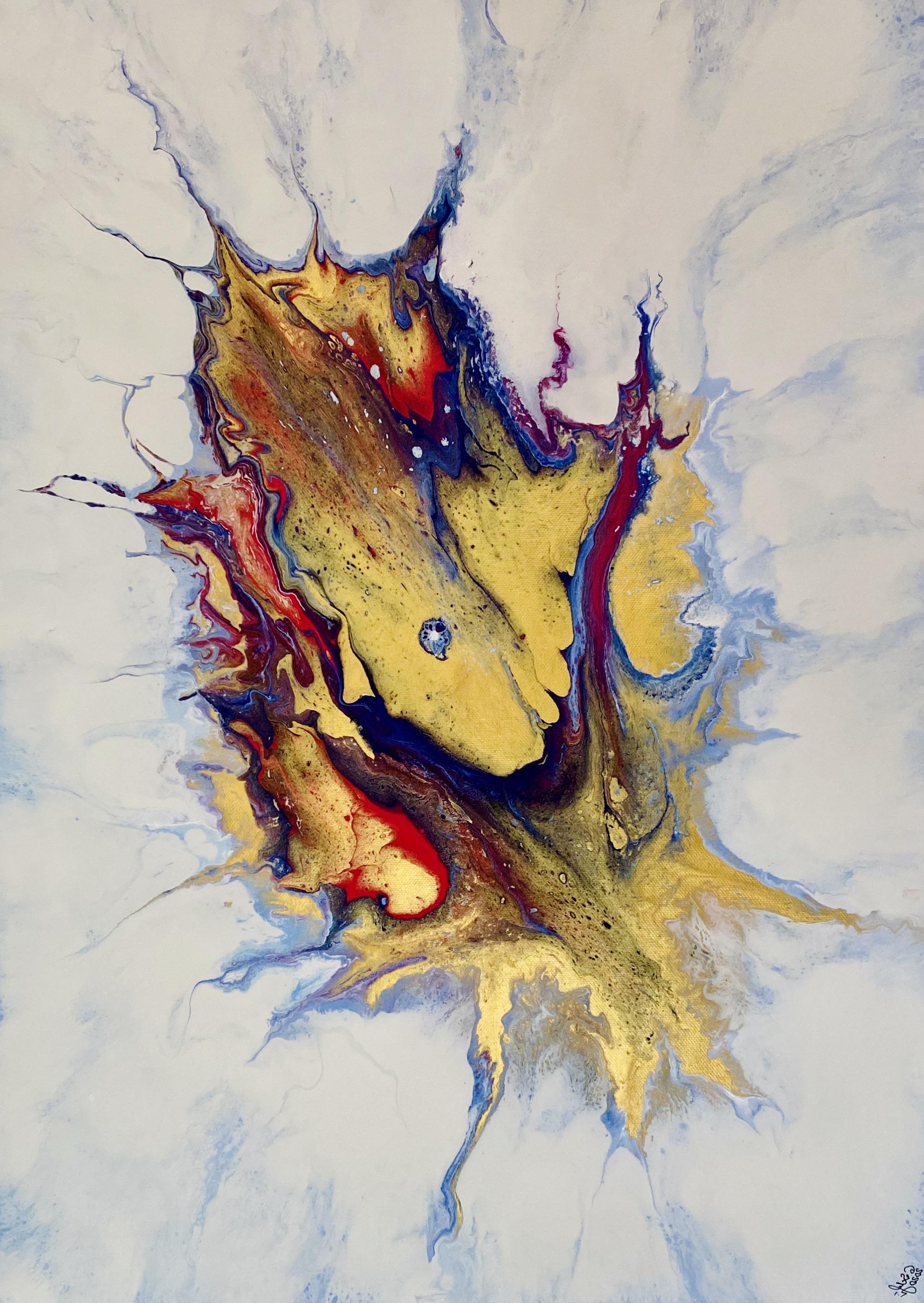 What can you say about my last picture? It’s acrylic poor on canvas