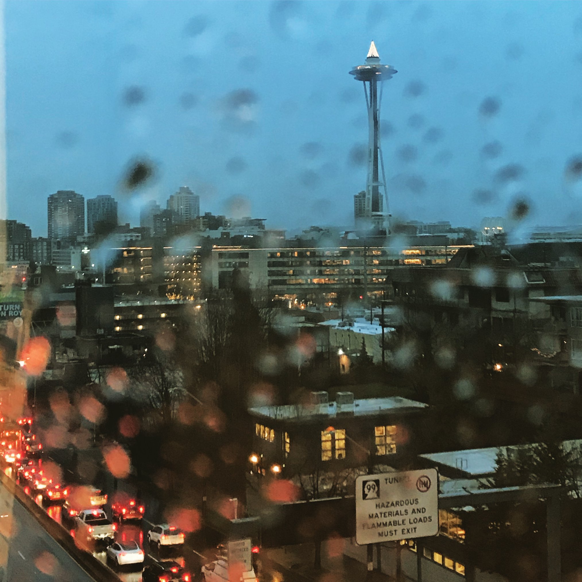 Rainy Seattle Morning r/raining