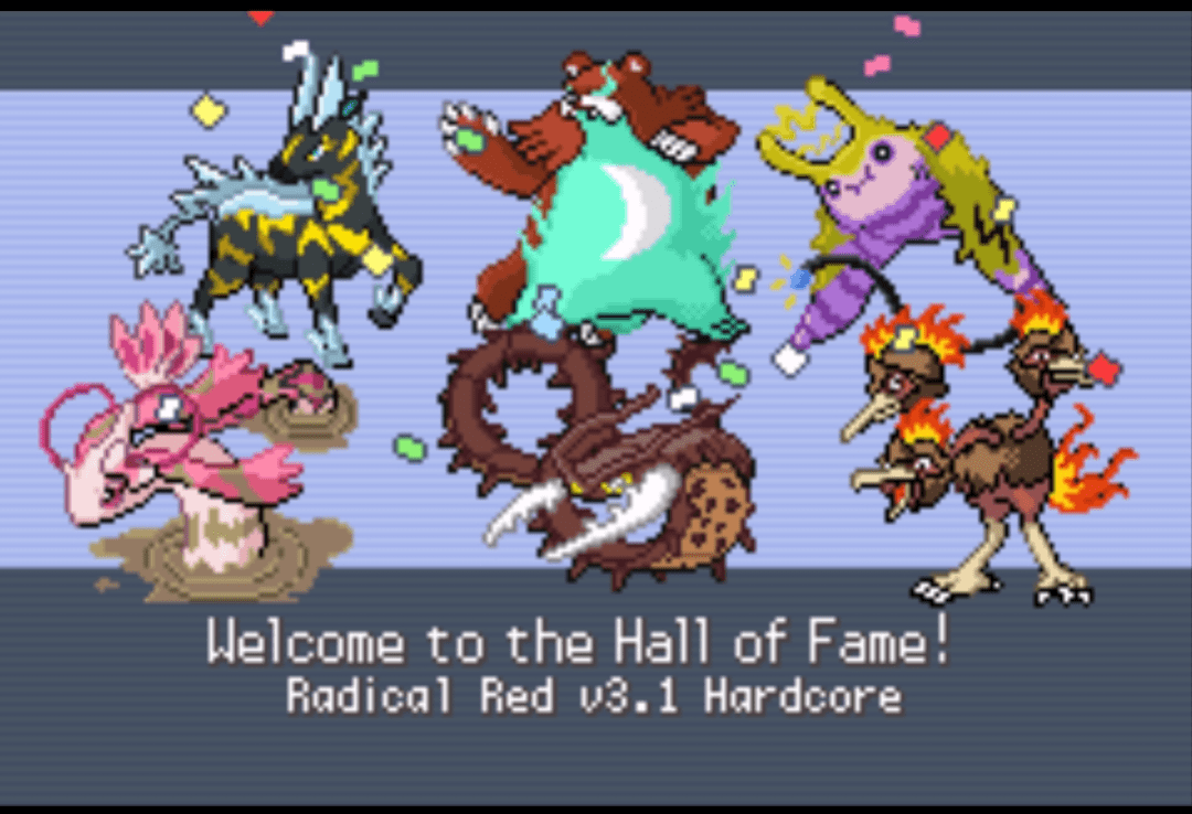 Hardcore Sevii run. I used all Seviian Pokemon at some point. r/pokemonradicalred