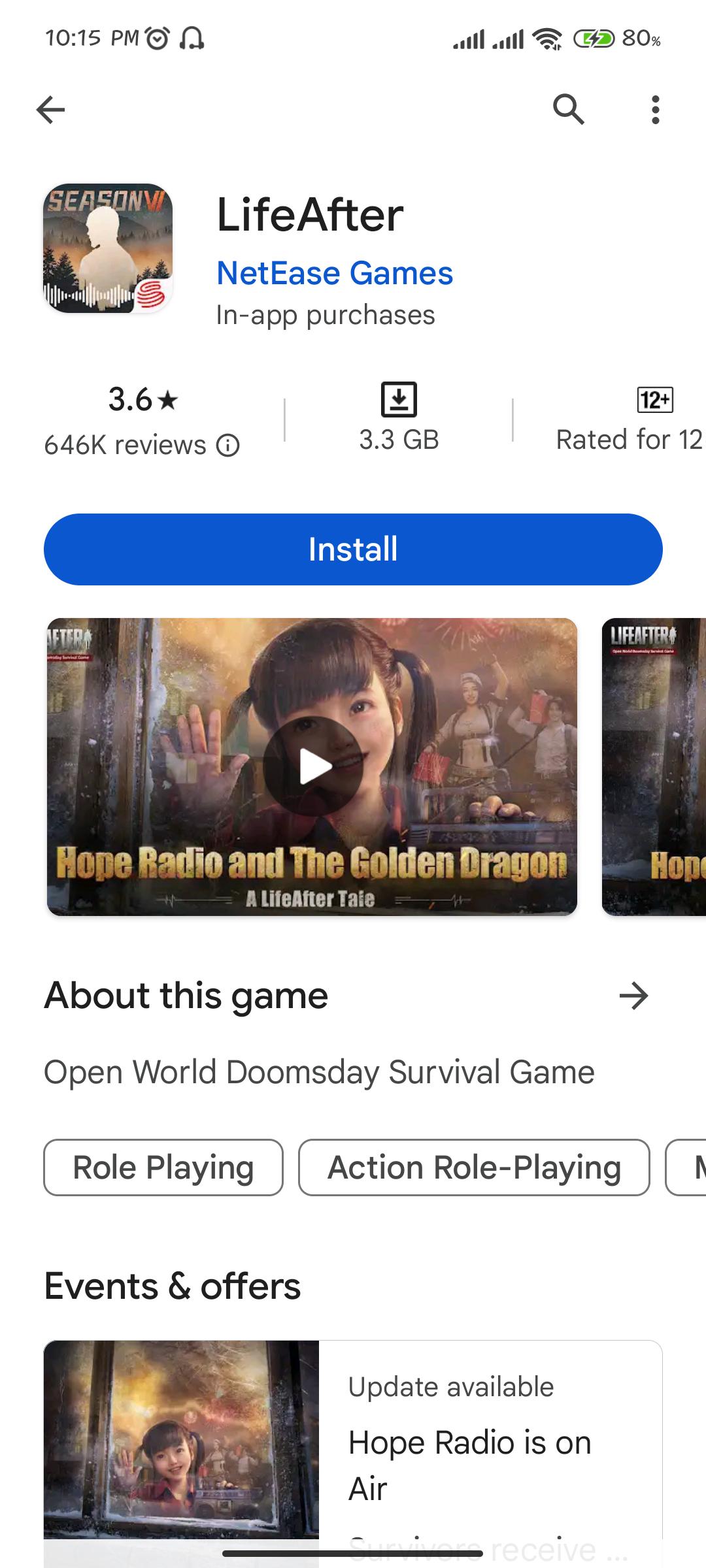 Game is dying be honest! r/lifeafter