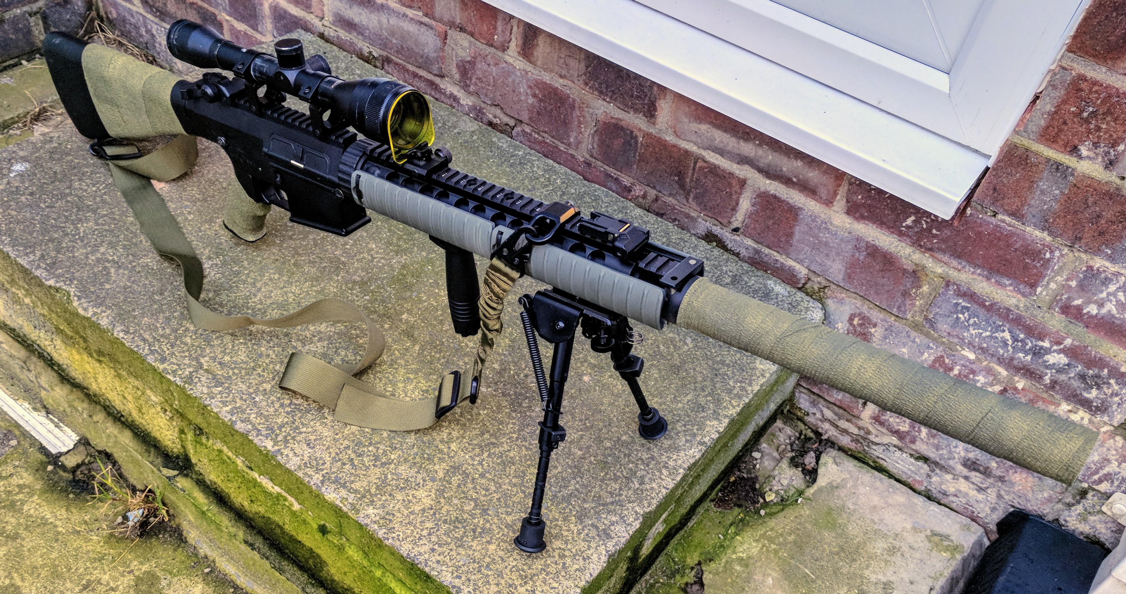 My SR25 DMR r/airsoft
