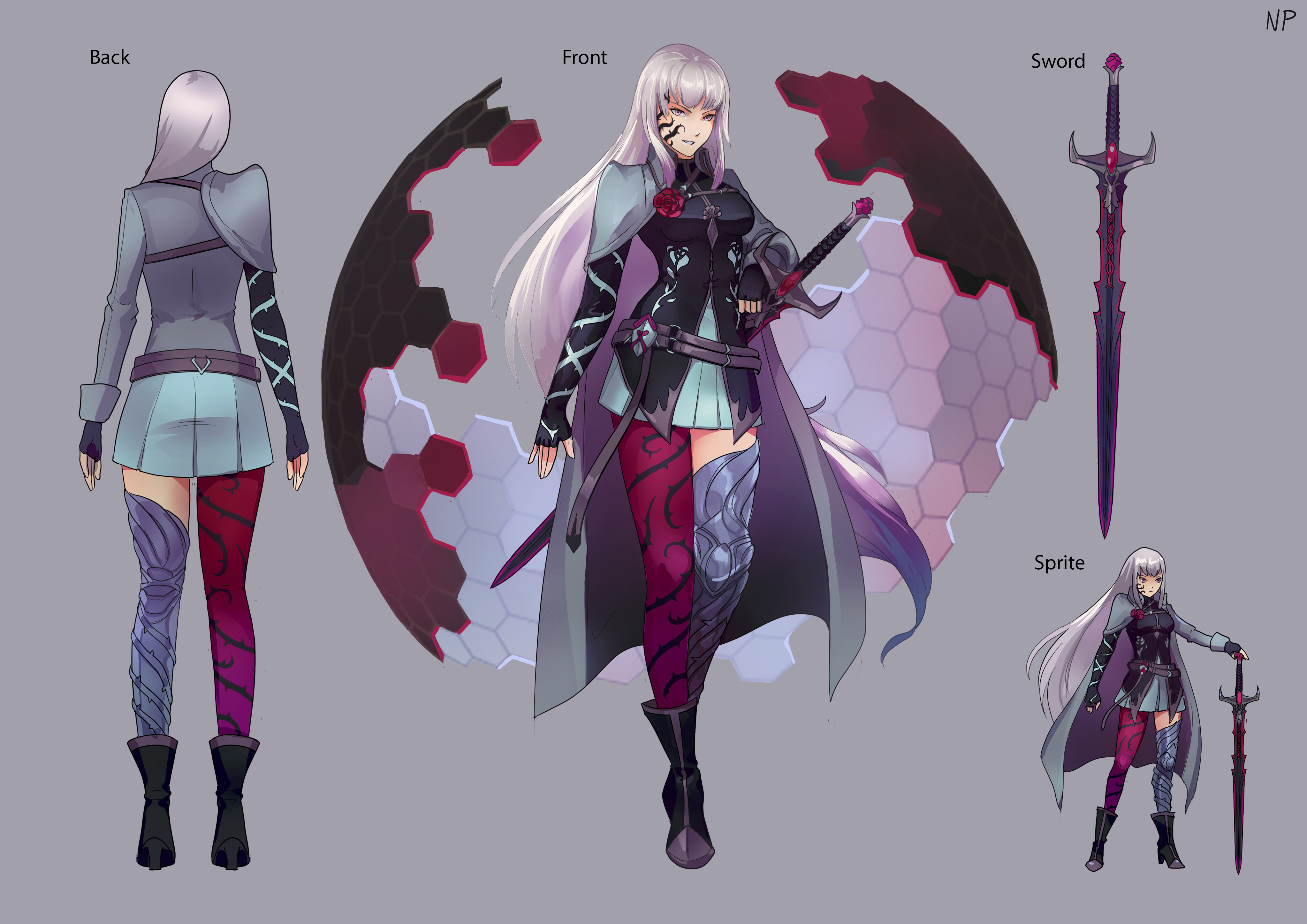 Epic 7 Fallen Lilias Skin Contest Entry r/EpicSeven